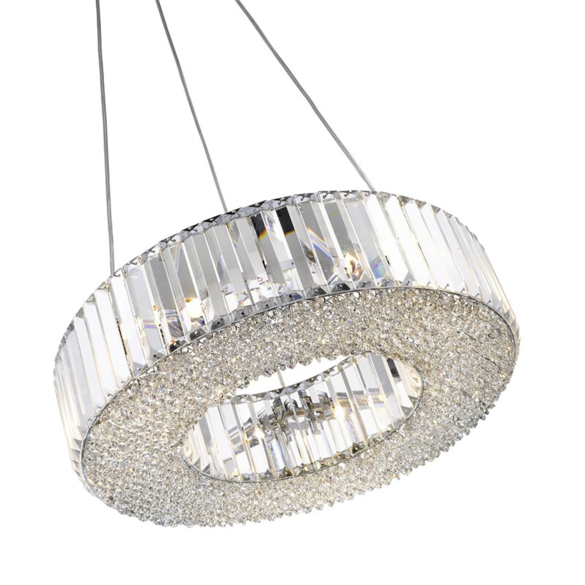 Willa Arlo Interiors Maribel 6-Light Crystal Chandelier RETURN (MLOL1033 - 17620/37)