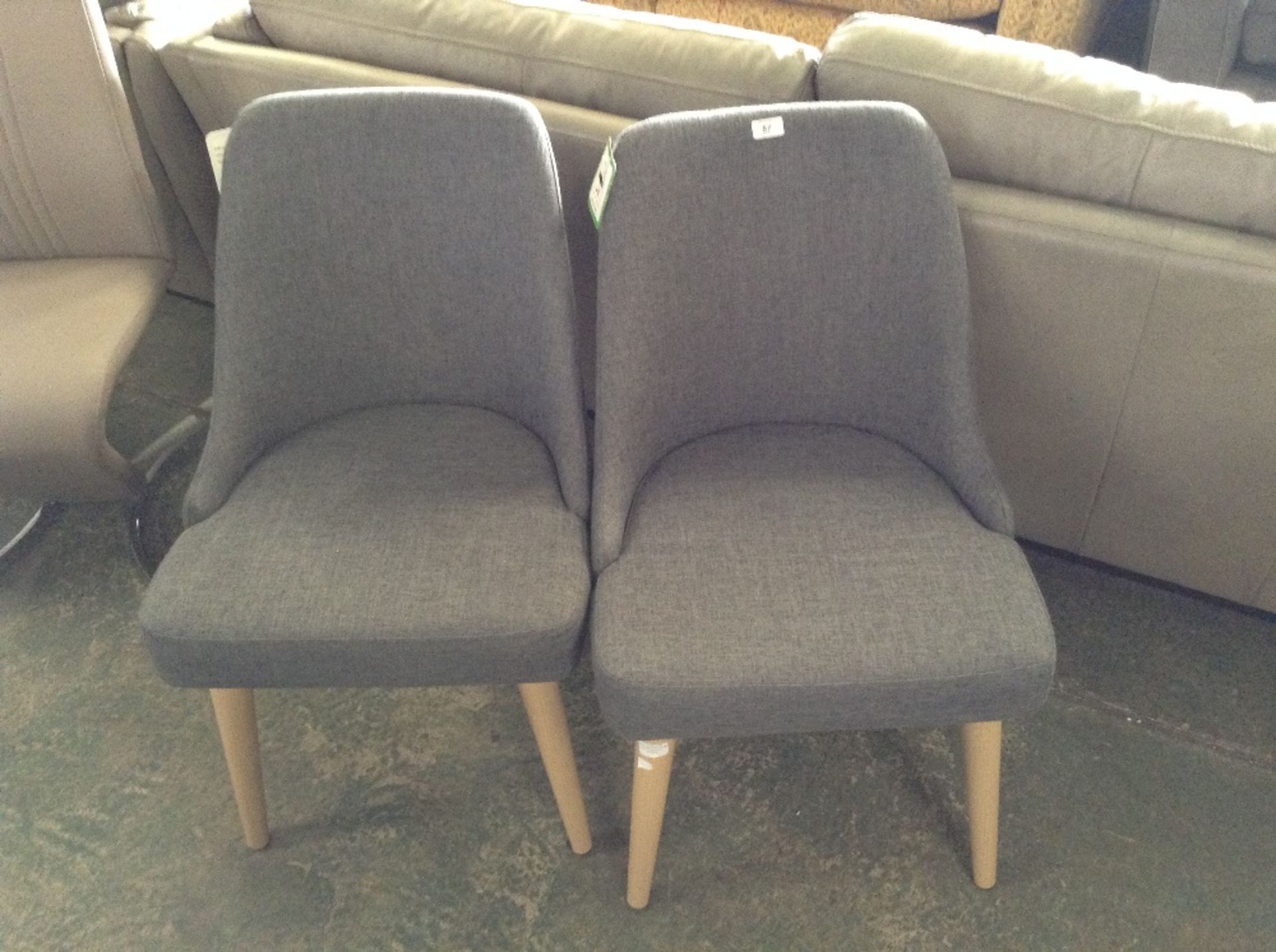 Corrigan Studio Deonte Upholstered Dining Chair x2 (CRTD1272 - 17262/9)
