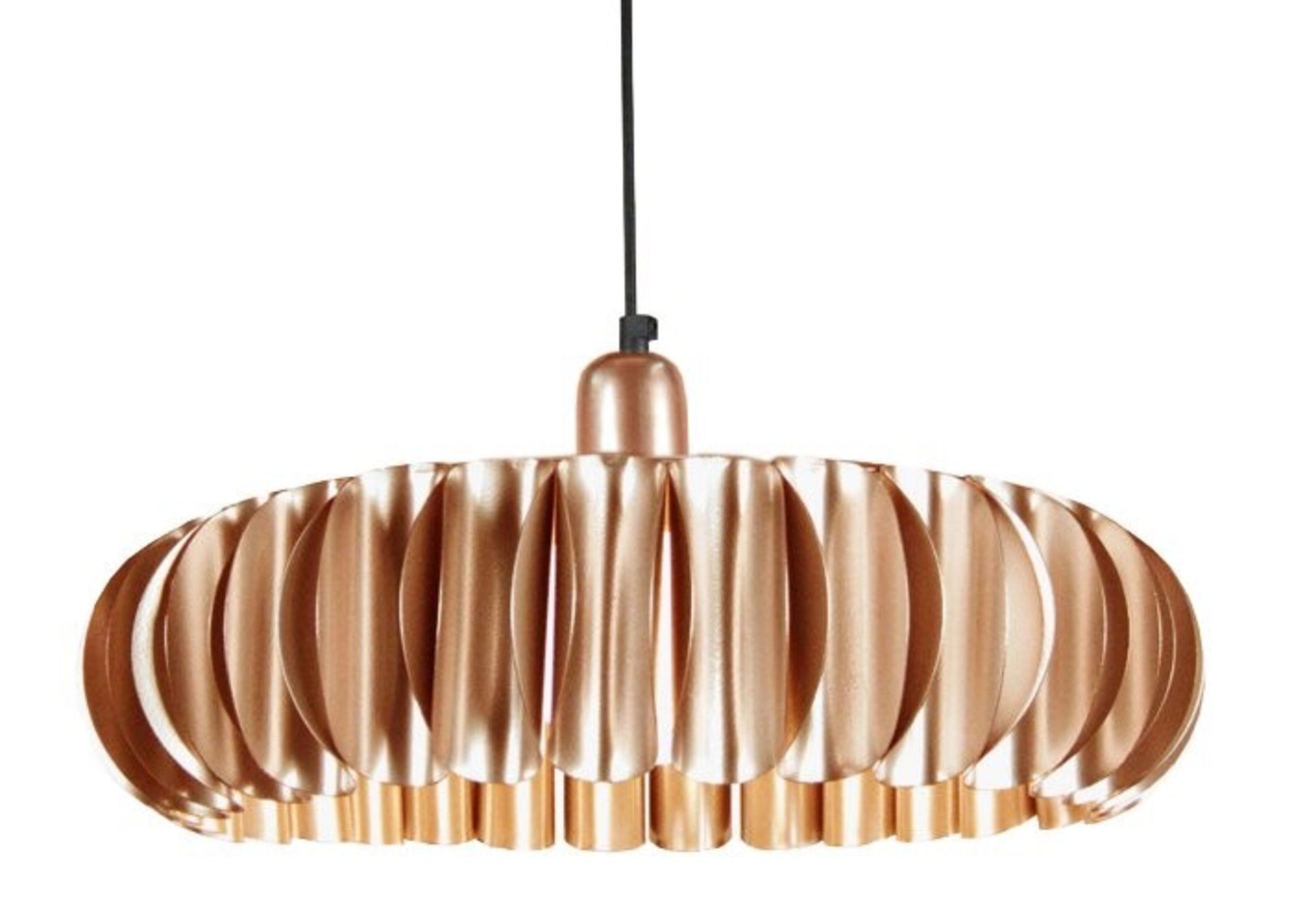 Metro Lane Hansen 1-Light Novelty Pendant (COPPER) - RRP£84.09 (BLEW1988 - 15837/39) 4I