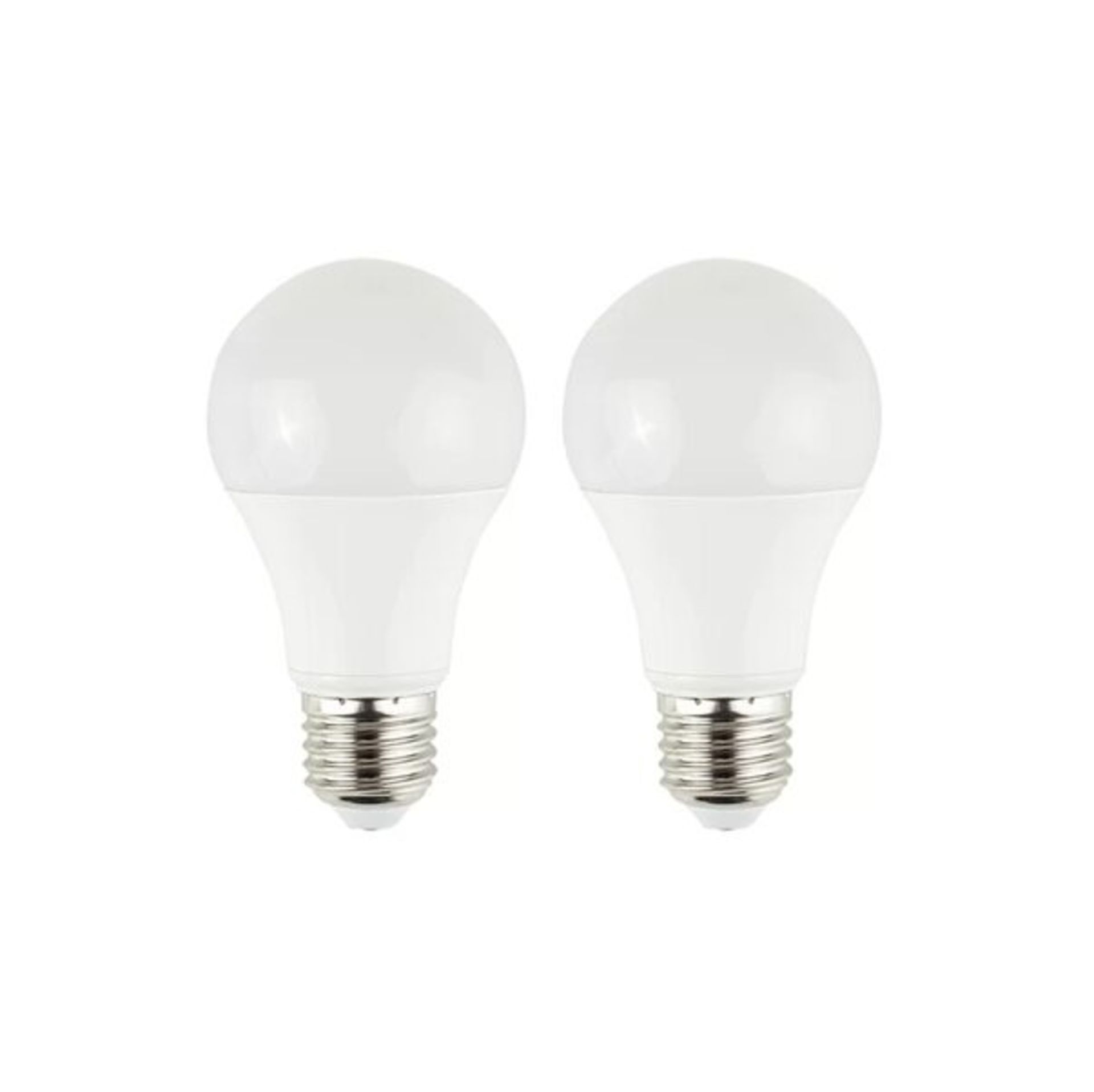Wayfair Basics E27 LED Light Bulb (Set of 2) - RRP£19.74 (MSUN2176 - 15832/2) 5A