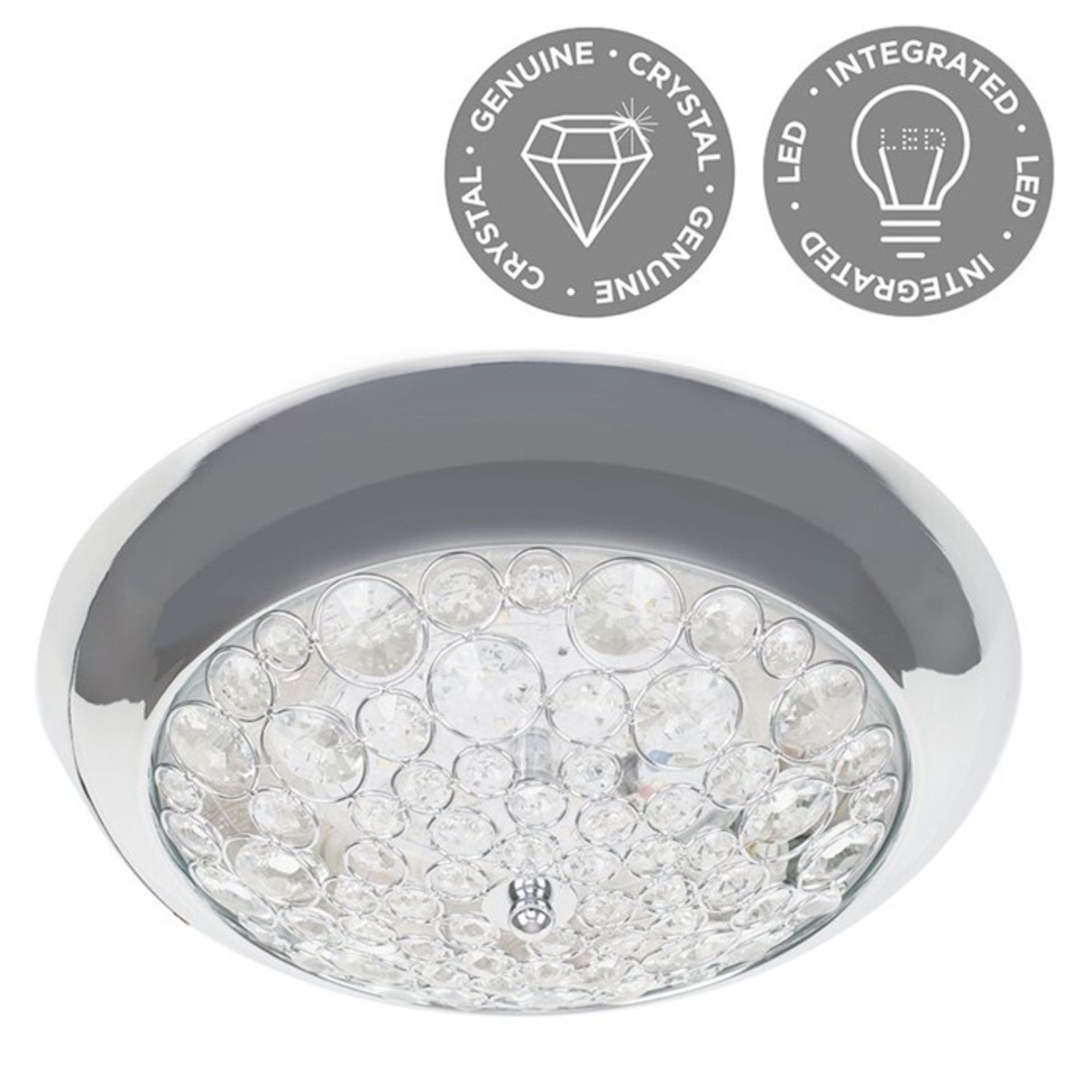 Symple Stuff Altro 1-Light LED Flush Mount - RRP£23.99 (MSUN5157#http://MSUN5157# - 15837/36) 4G