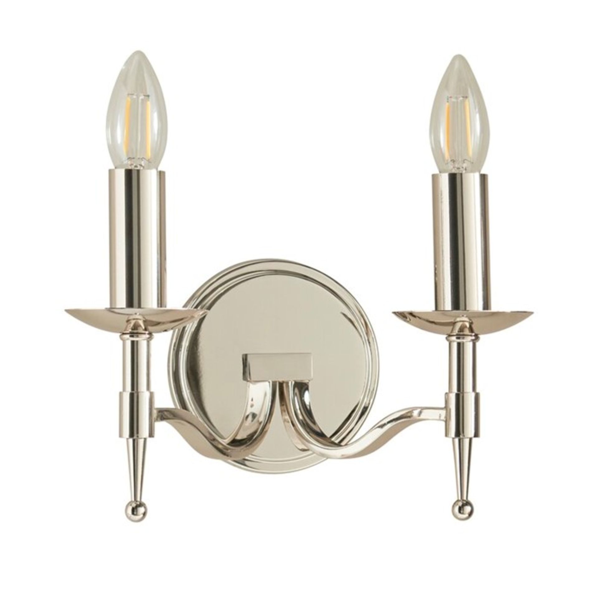 Rosalind Wheeler Emperador 2-Light Candle Wall Light (ANTIQUE BRASS) - RRP£81.99 (UEL10578 - 15837/