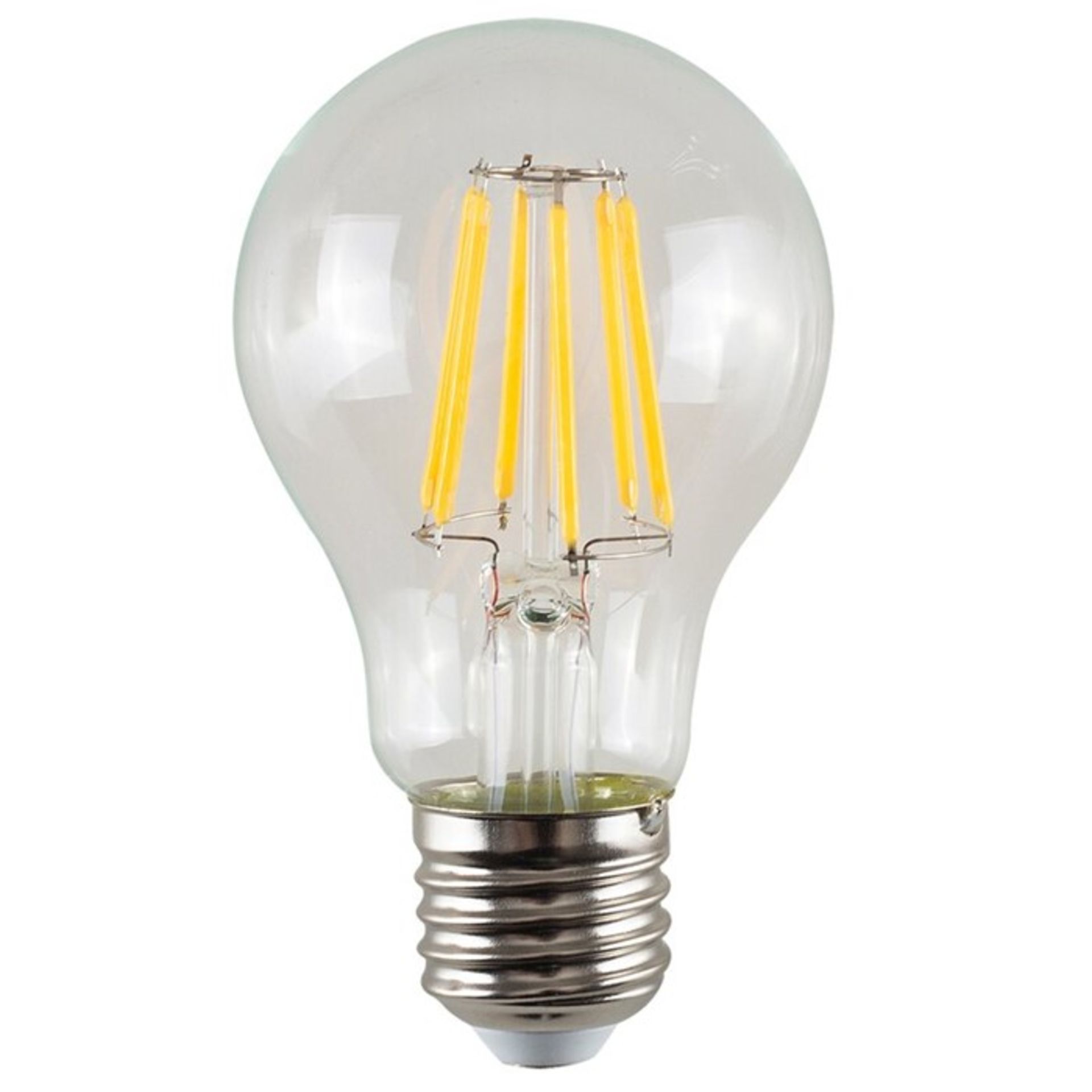 Wayfair Basics E27 LED Vintage Edison Ligh Bulb (Set Of 3) - RRP£30.99 (MSUN2795 - 15837/19) 4L