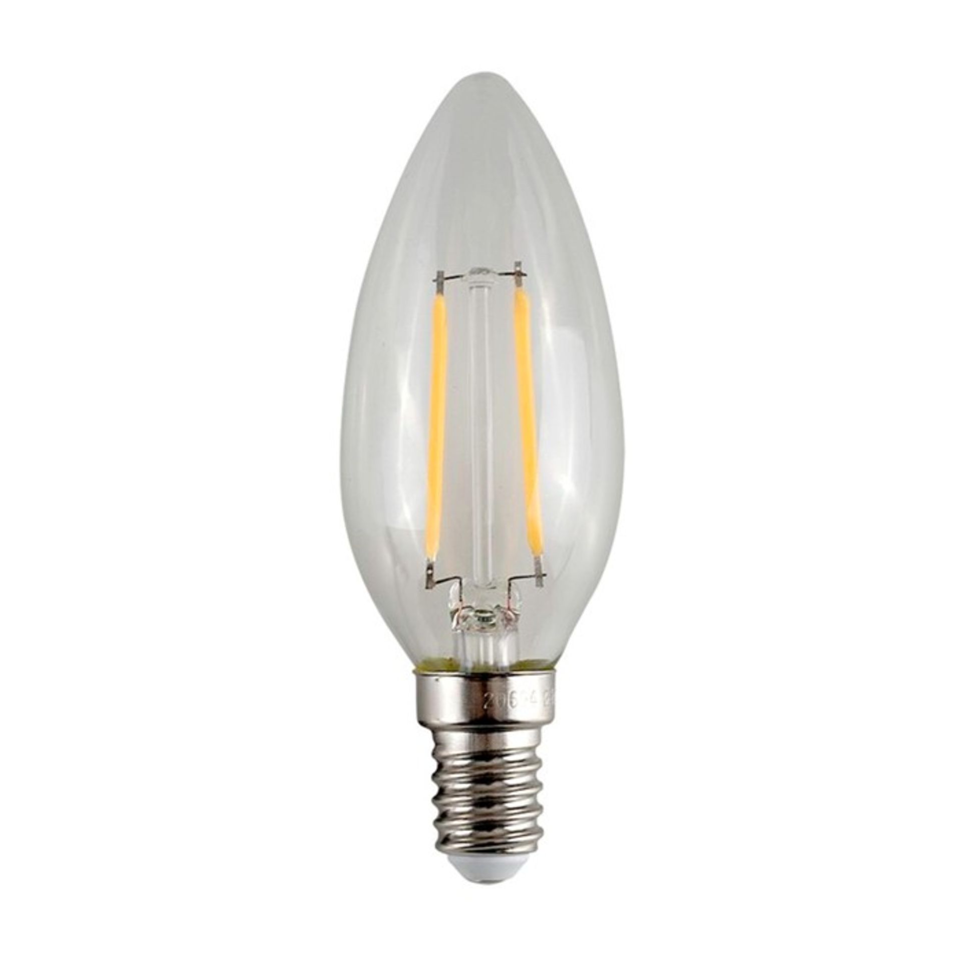 Wayfair Basics E14 LED Vintage Edison Candle Light Bulb (Set Of 3) - RRP£23.99 (MSUN2797 - 15832/26)