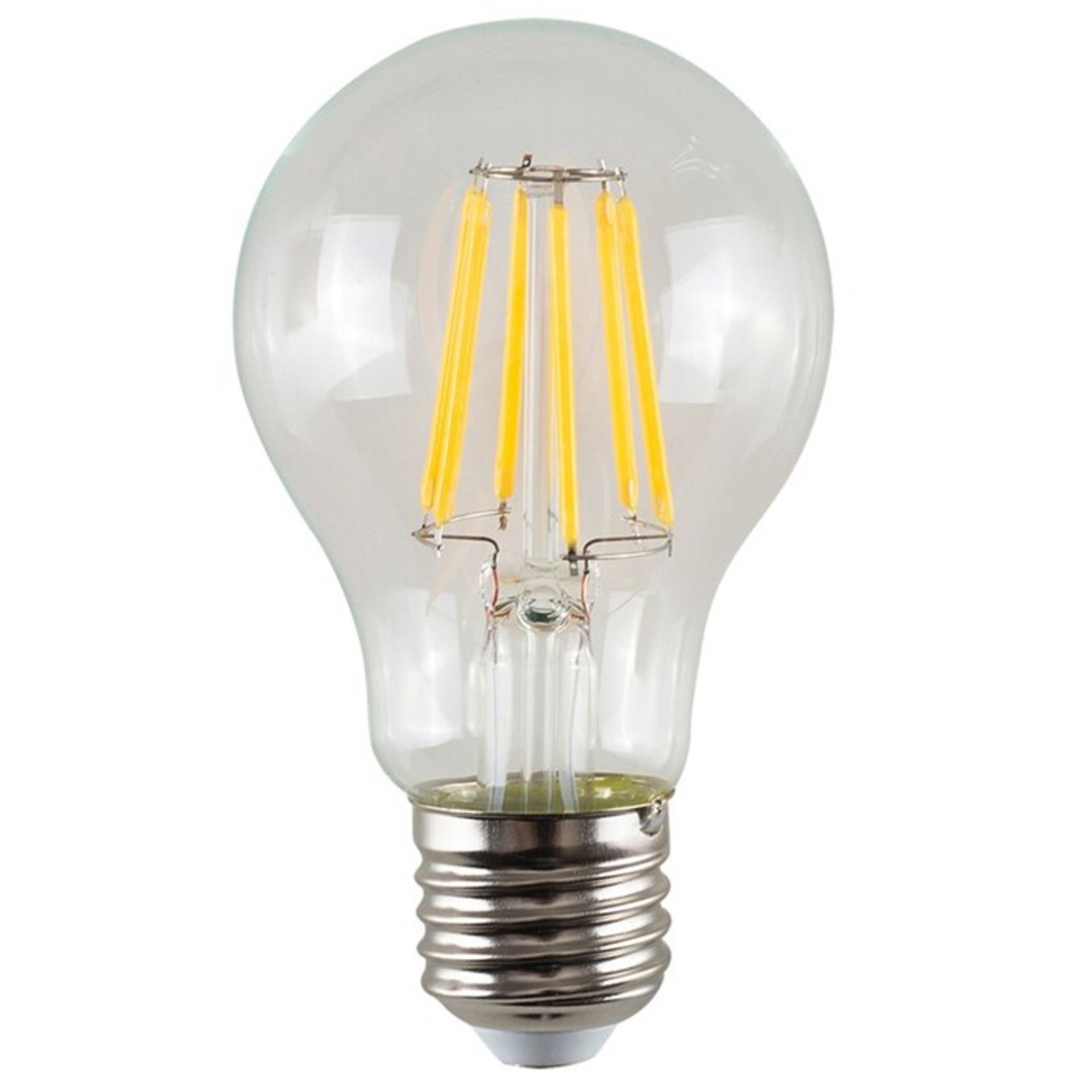 Wayfair Basics E27 LED Vintage Edison Ligh Bulb (Set Of 3) - RRP£30.99 (MSUN2795 - 15837/20) 4L