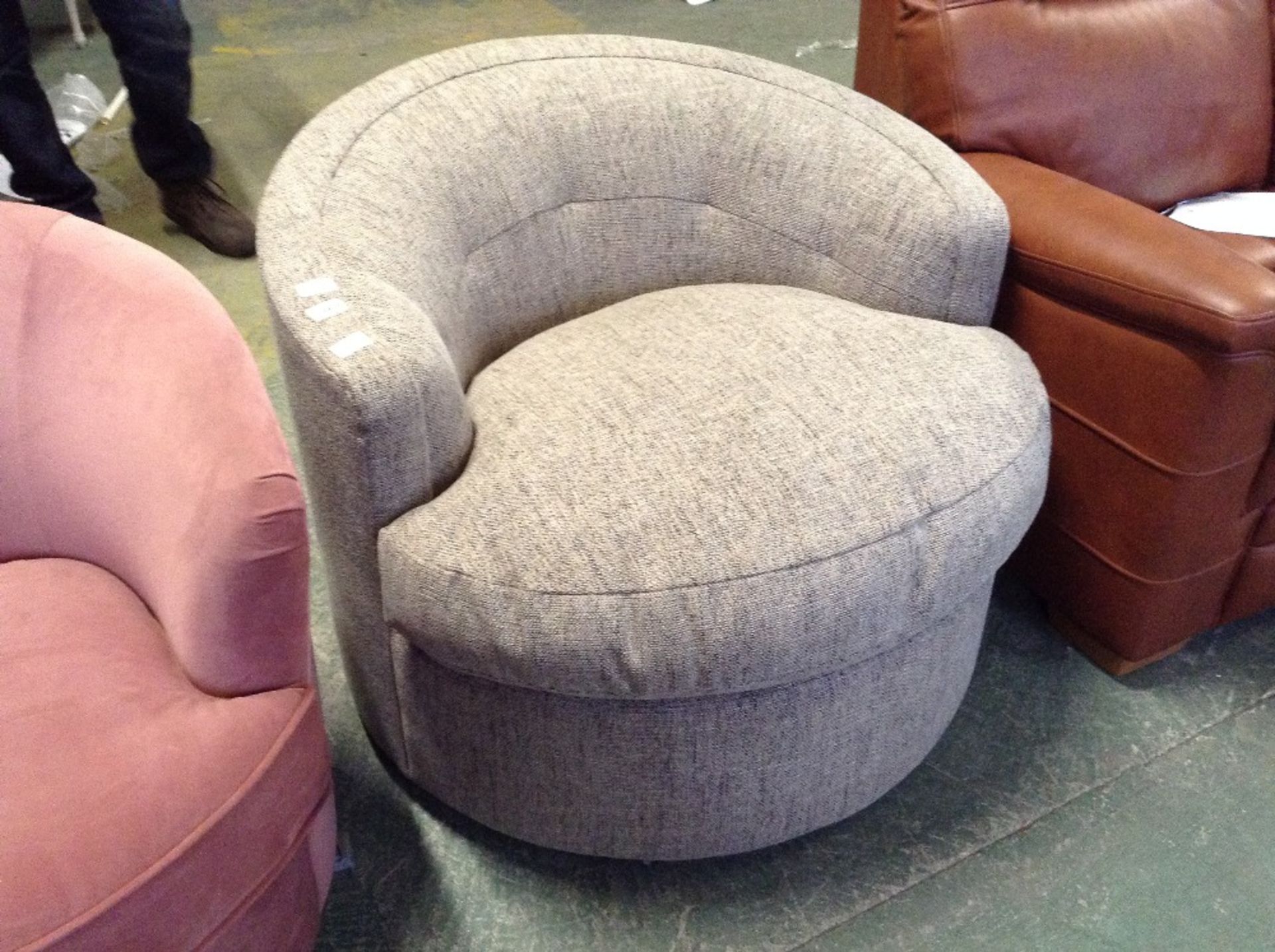 Swivel Armchair,Ferroli Stone (5059413105135 - G/295)