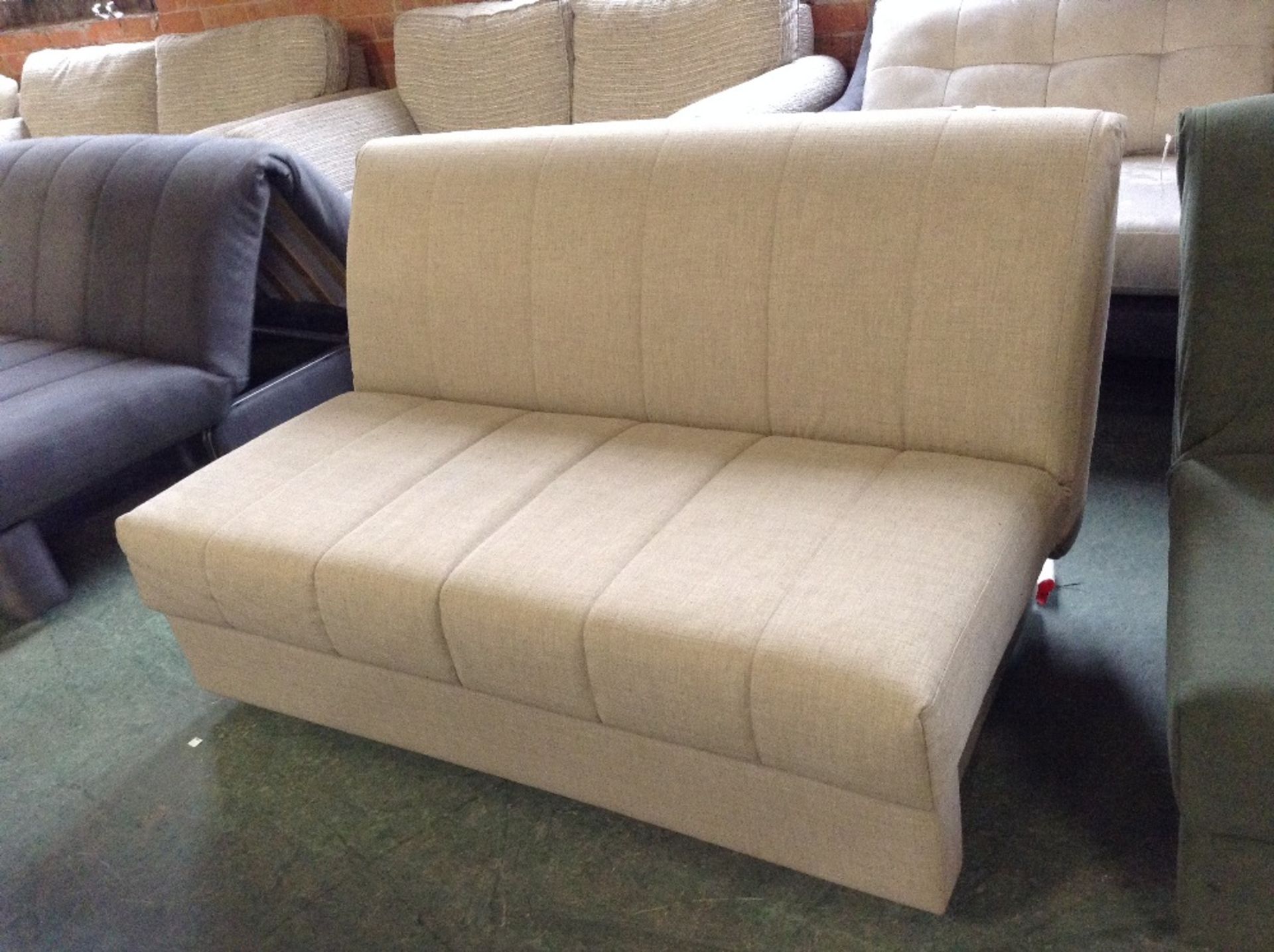 Sofa Bed 140cm,Bailey Hessian (5056352418869 - G/293)