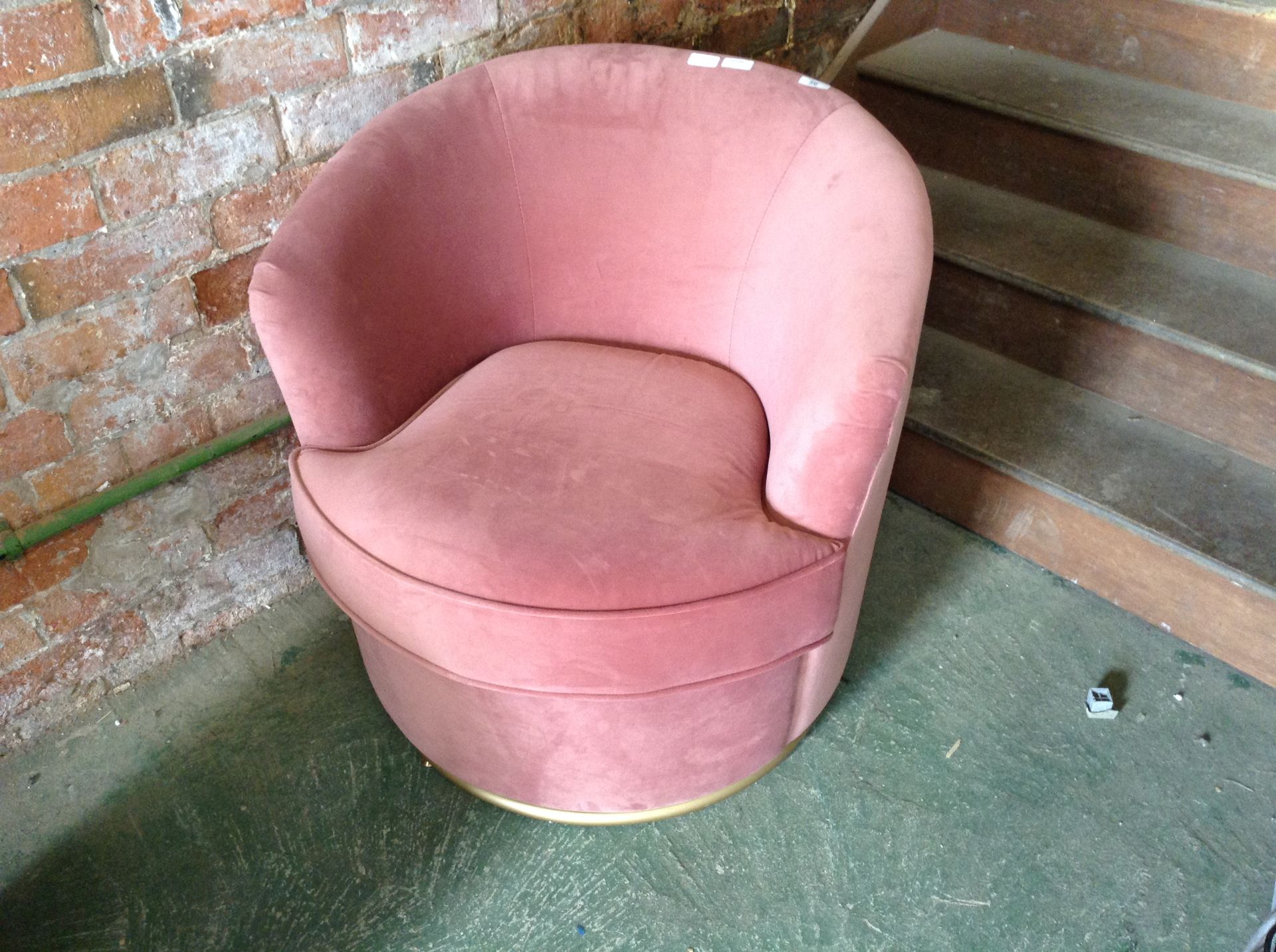 swivel Armchair,Langford pink (5056288942711 - G/2