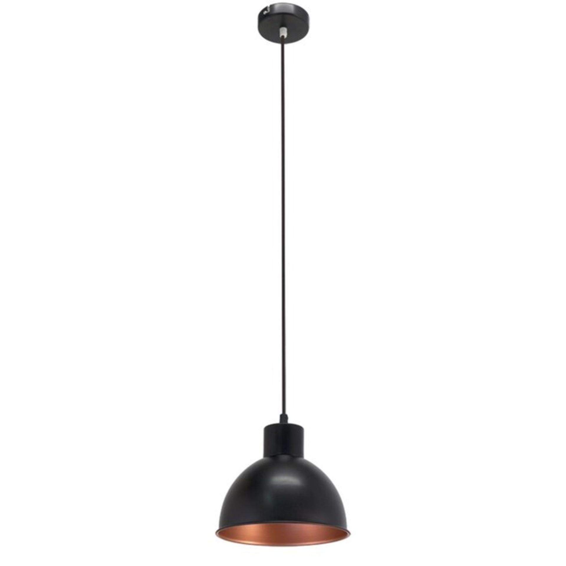 17 Stories,Tameka 1-Light Dome Pendant (BLACK) RRP