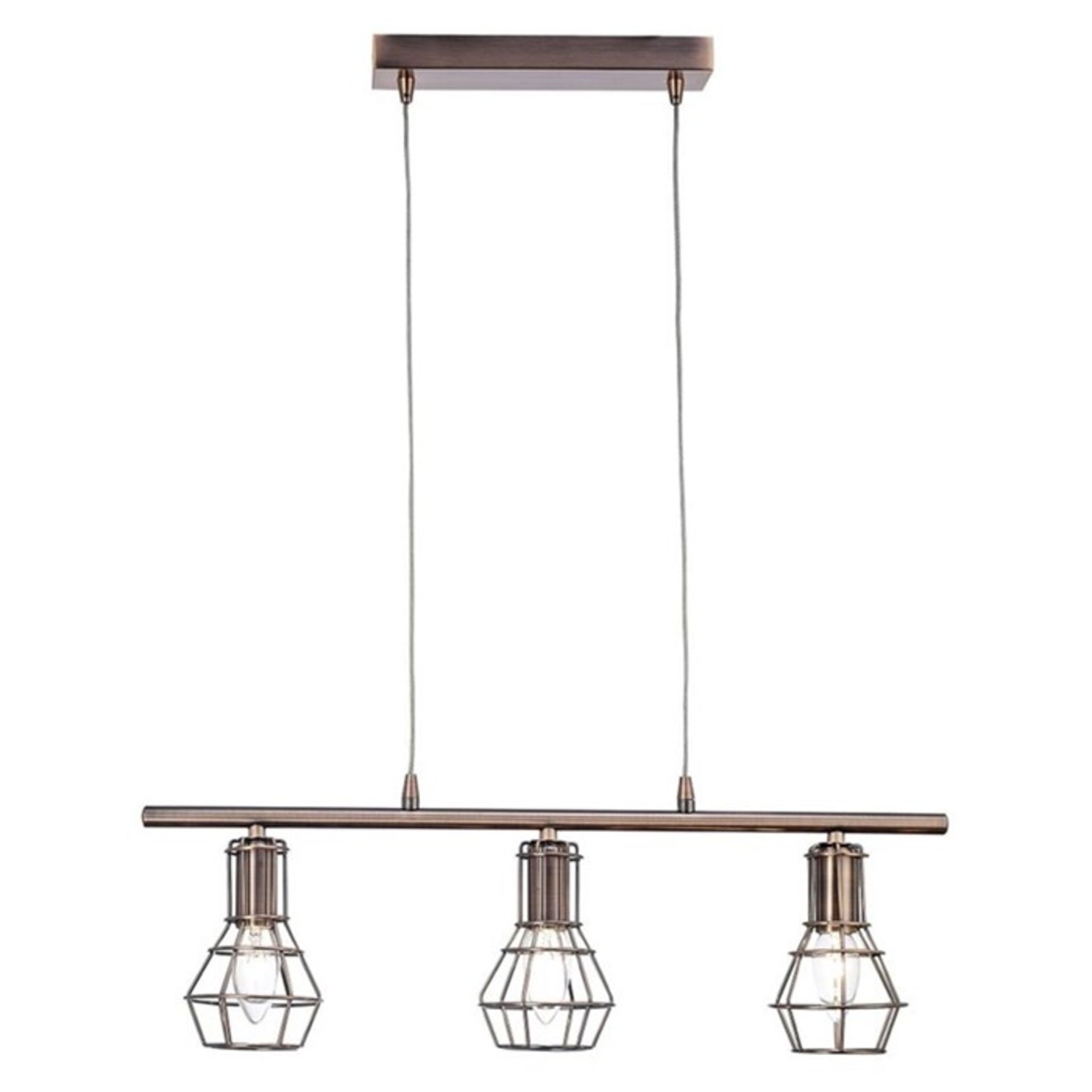 Borough Wharf,Maxim 3-Light Kitchen Island Pendant