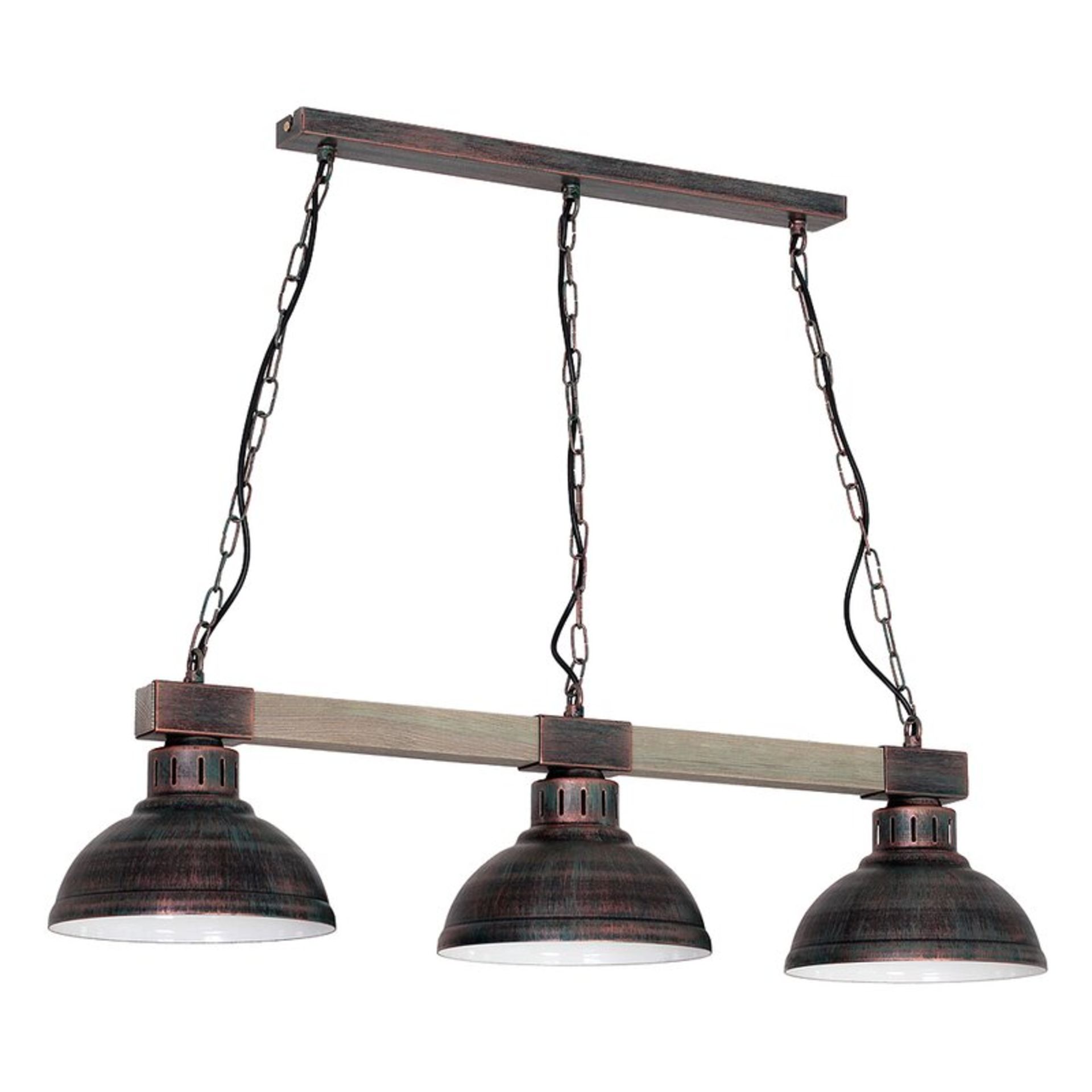 Williston Forge Stein 3-Light Kitchen Island Pendant - RRP £122.99 (CHTF3049 - 13154/33)(RETURN)