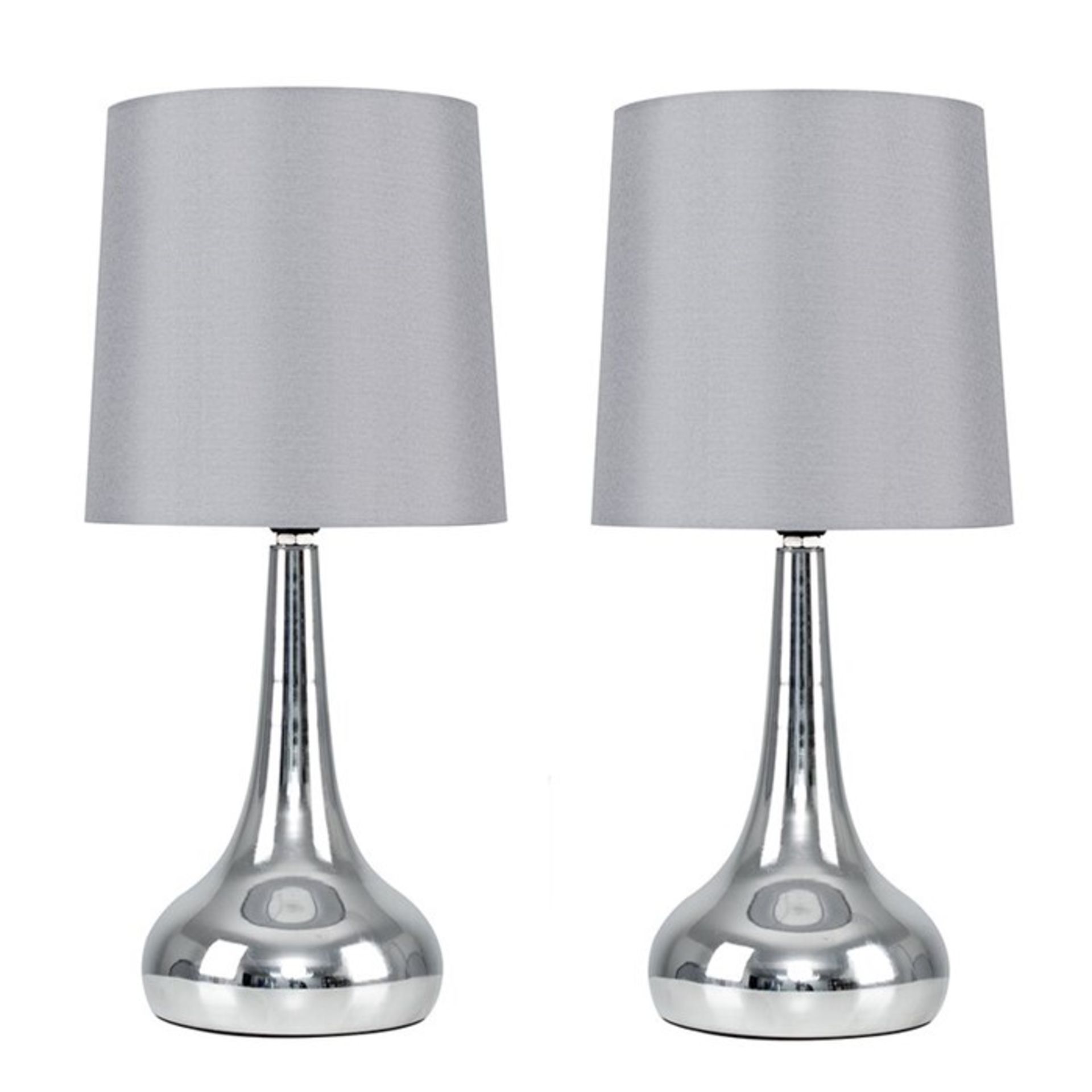 Wayfair Basics,34cm Table Lamp cream x2 RRP £59.97 (MSUN1675 - 15095/39 - 15095/40) 1D