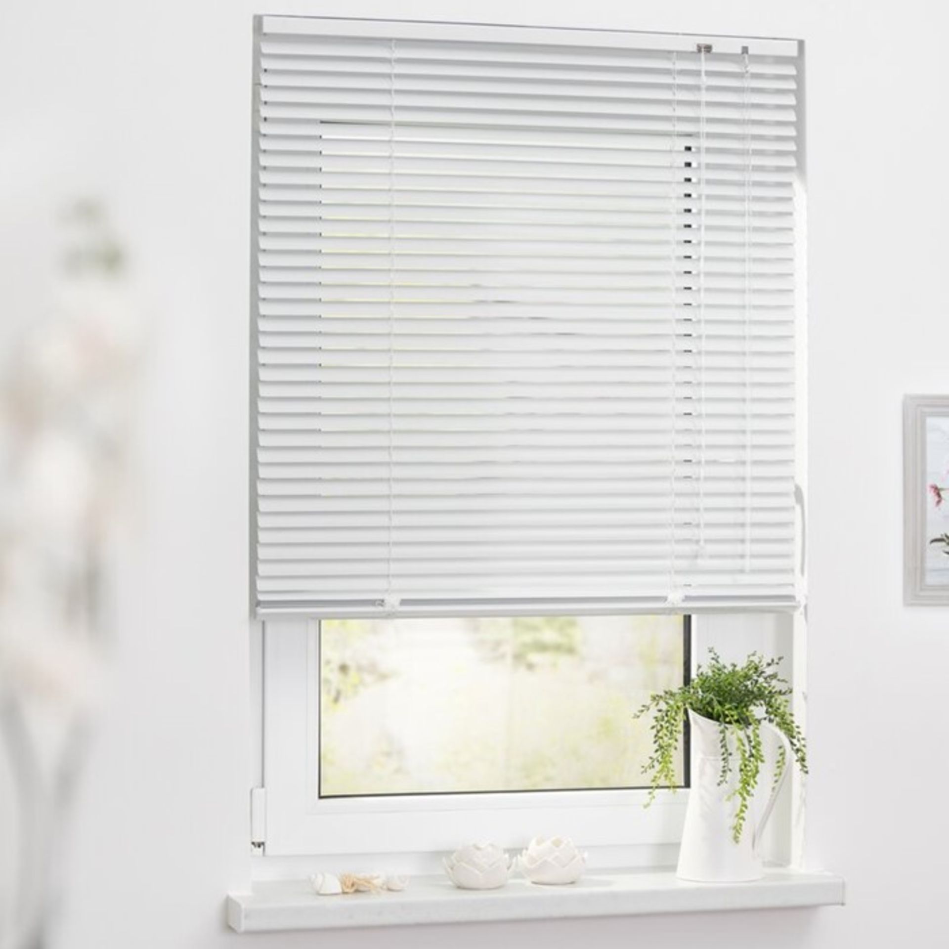 Symple Stuff, Jalousie BLINDS (90X180CM) (WHITE) - RRP £35.25 (KCIL1036 - 17562/3) 3D