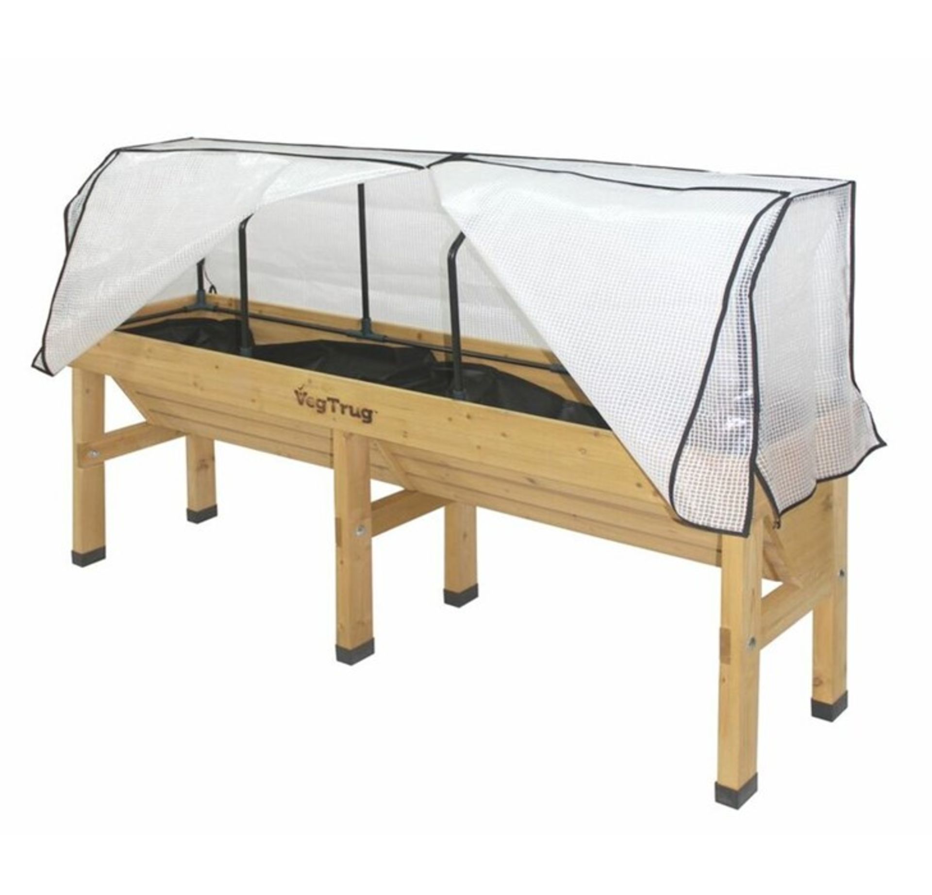 VegTrug, 1.8m W x 0.4m D Cold Frame Greenhouse - RRP £39.99 (VTRU1006 - 17601/11) 3H