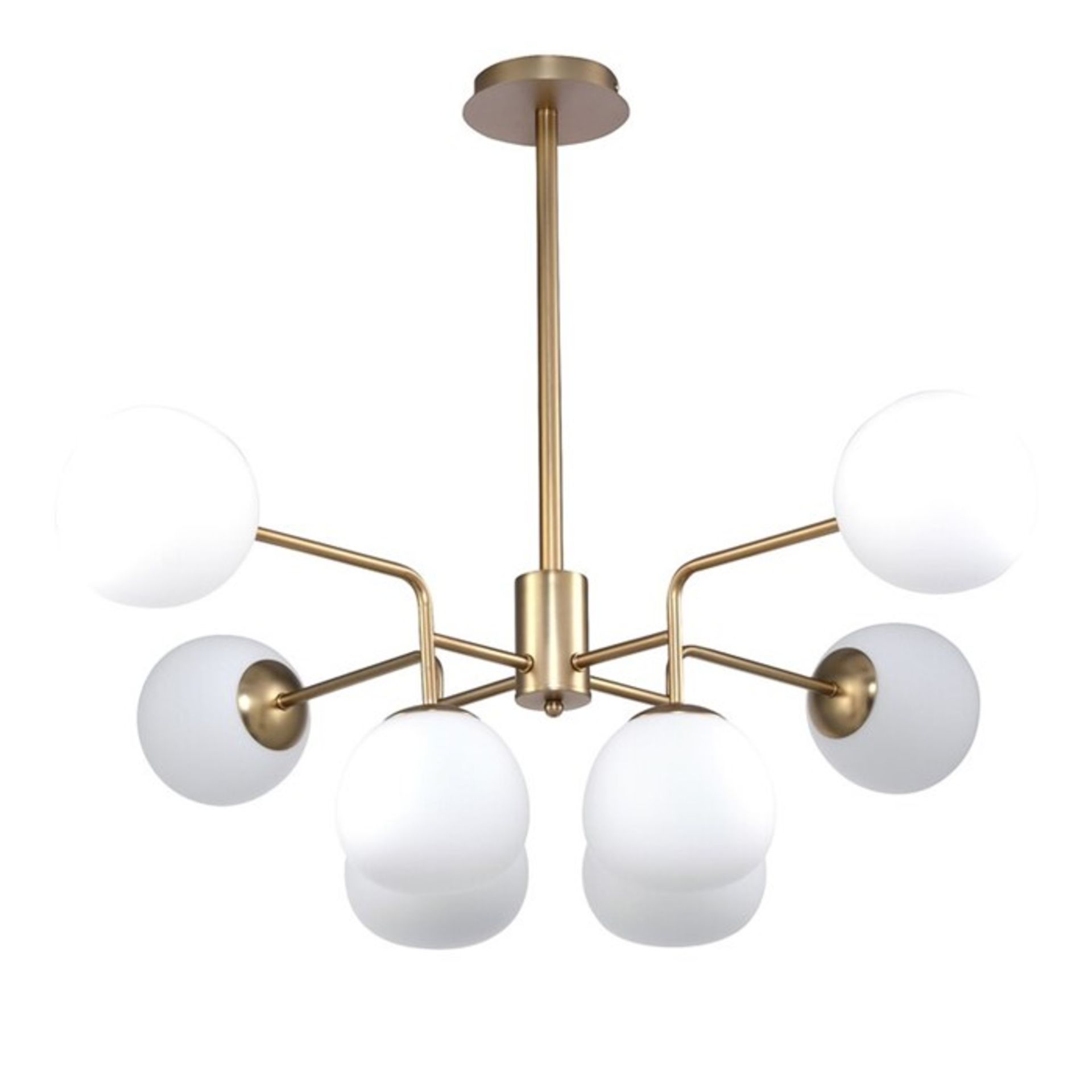 Canora Grey,Jeri 8-Light Sputnik Chandelier (gold) RRP - £179.99 (U000845062 - 17591/1) 1E