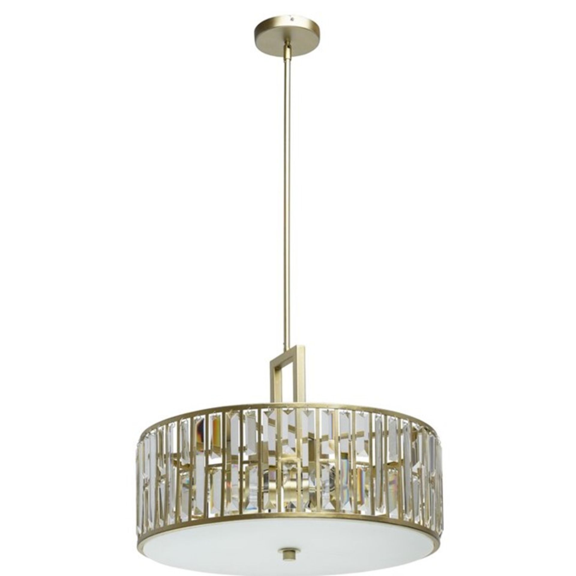 Willa Arlo Interiors,Kent 5-Light Drum Pendant RRP - £256.99 (CGEN1032 - 17591/47) 1F