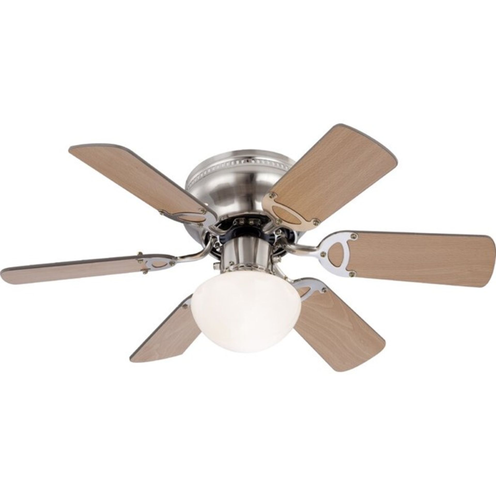 George Oliver,Hunt 76cm Ugo 6 Blade Ceiling Fan RRP - £52.99 (TIY2090 - 17591/40) 1F