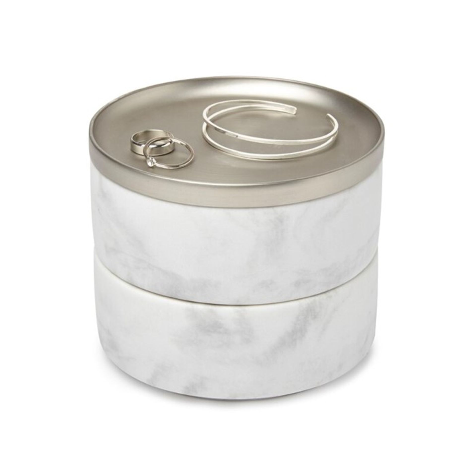 Umbra, Tesora Jewellery Box (NICKEL) RRP £59.99 (VBBR1013 - 14062/19) 3D