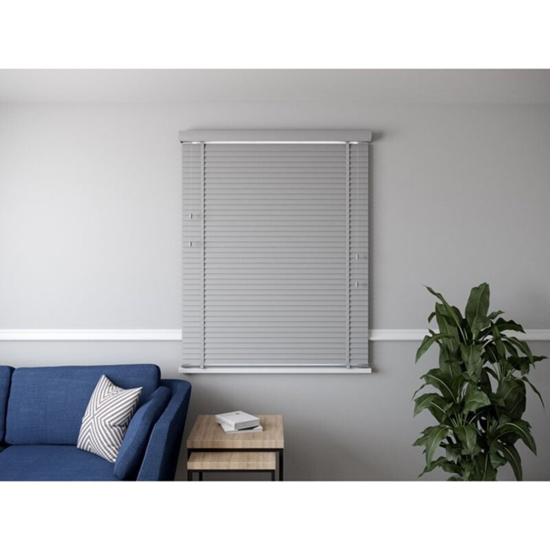 Symple Stuff, Room Darkening Venetian Blind (WHITE) RRP £44.99 (TCTI1000 - 13788/42) 2C