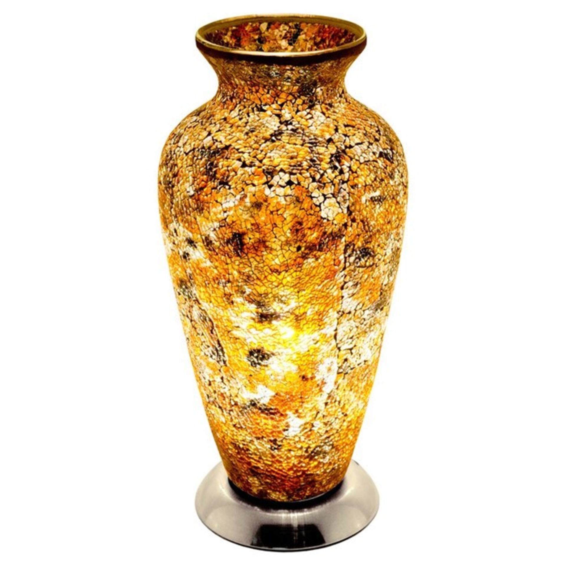 House Additions, 38cm Table Lamp (GOLD) RRP £33.82 (HES6512 - 13963/60) 2B