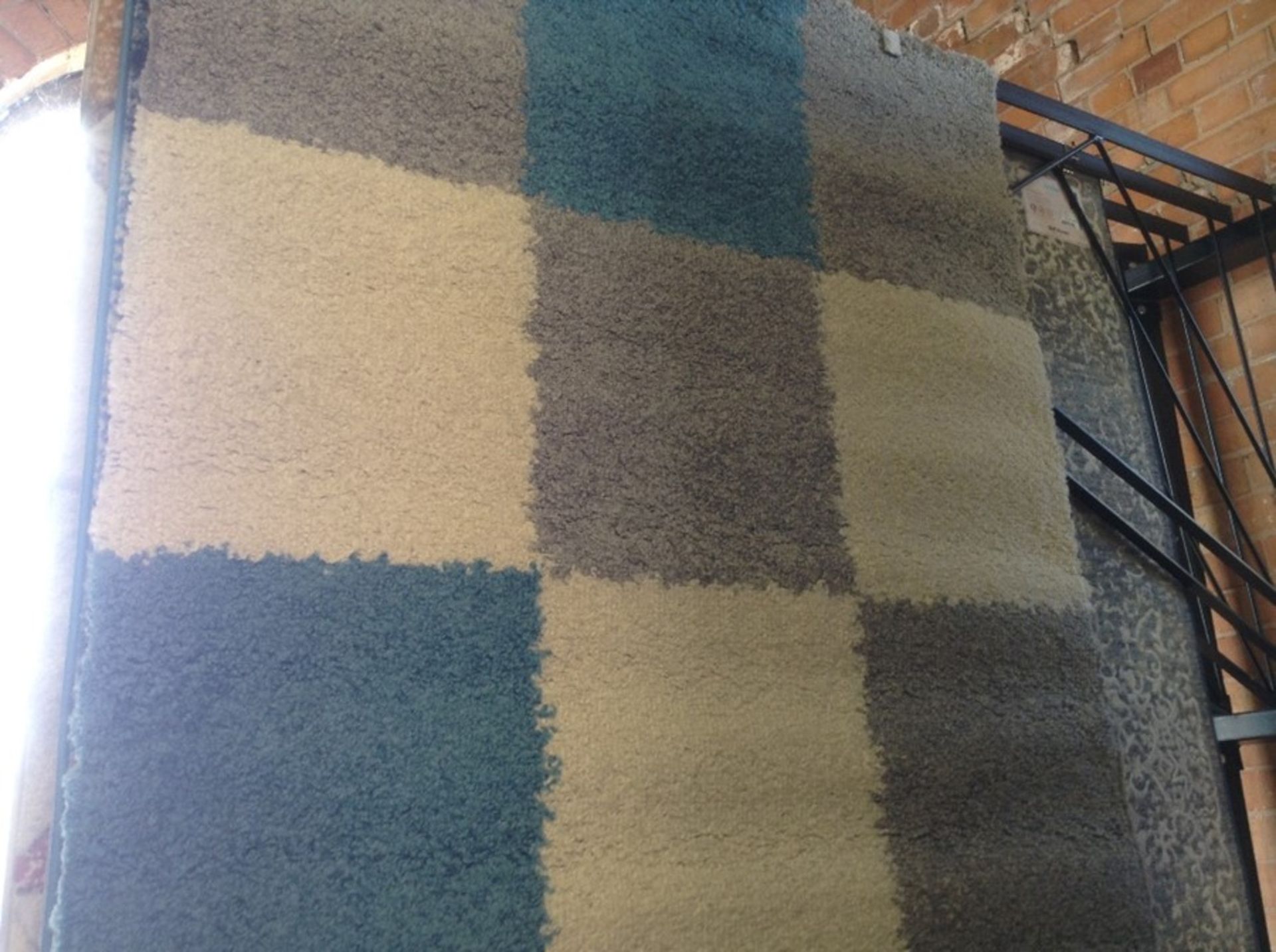 Longweave Deonte Shag Grey/Blue Rug (ALAS6647 - 12299/29)