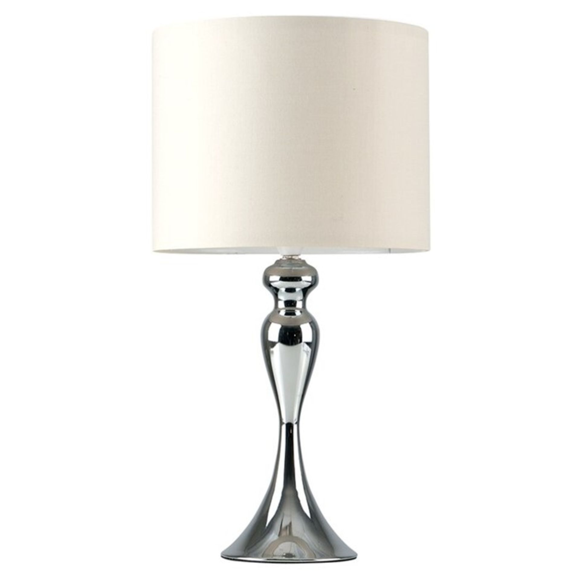 MiniSun, Faulkner 54cm Table Lamp (GOLD&WHITE) - RRP £38.99 (MSUN2167 - 16161/39) 3D