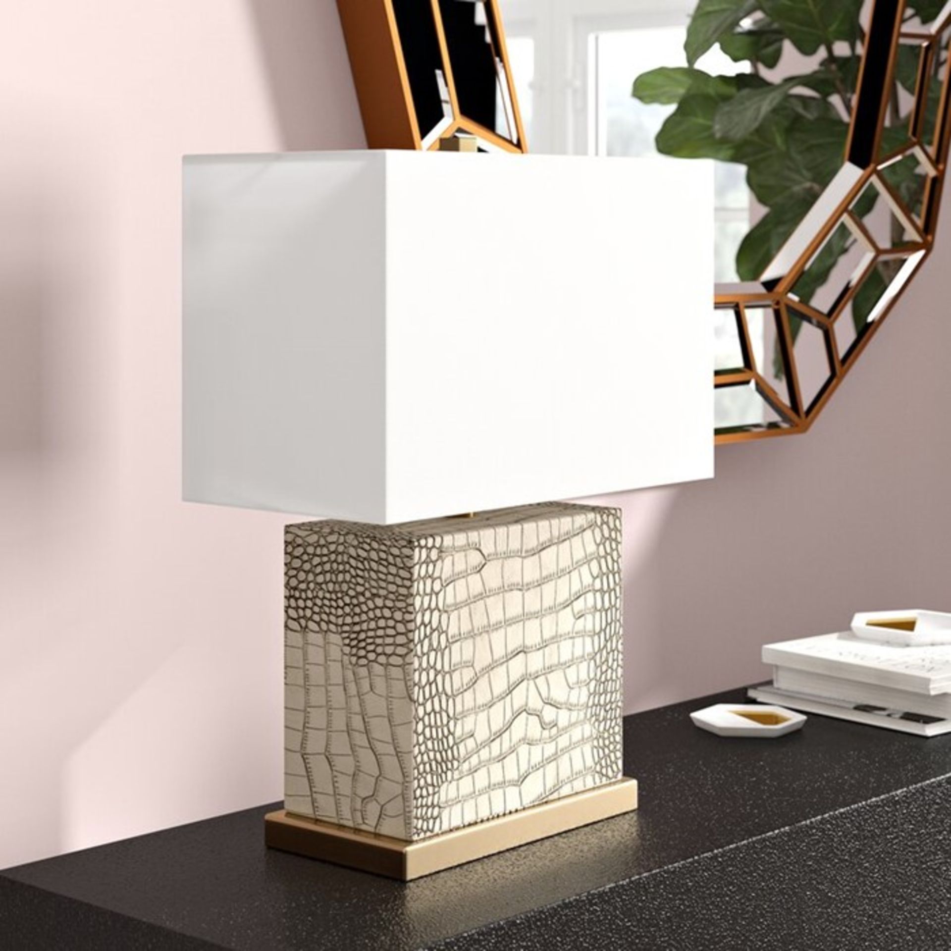 Canora Grey, Trejo 52cm Table Lamp x2 - RRP £84.49 (QQ7841 - 16161/1 - 16161/11) 3D