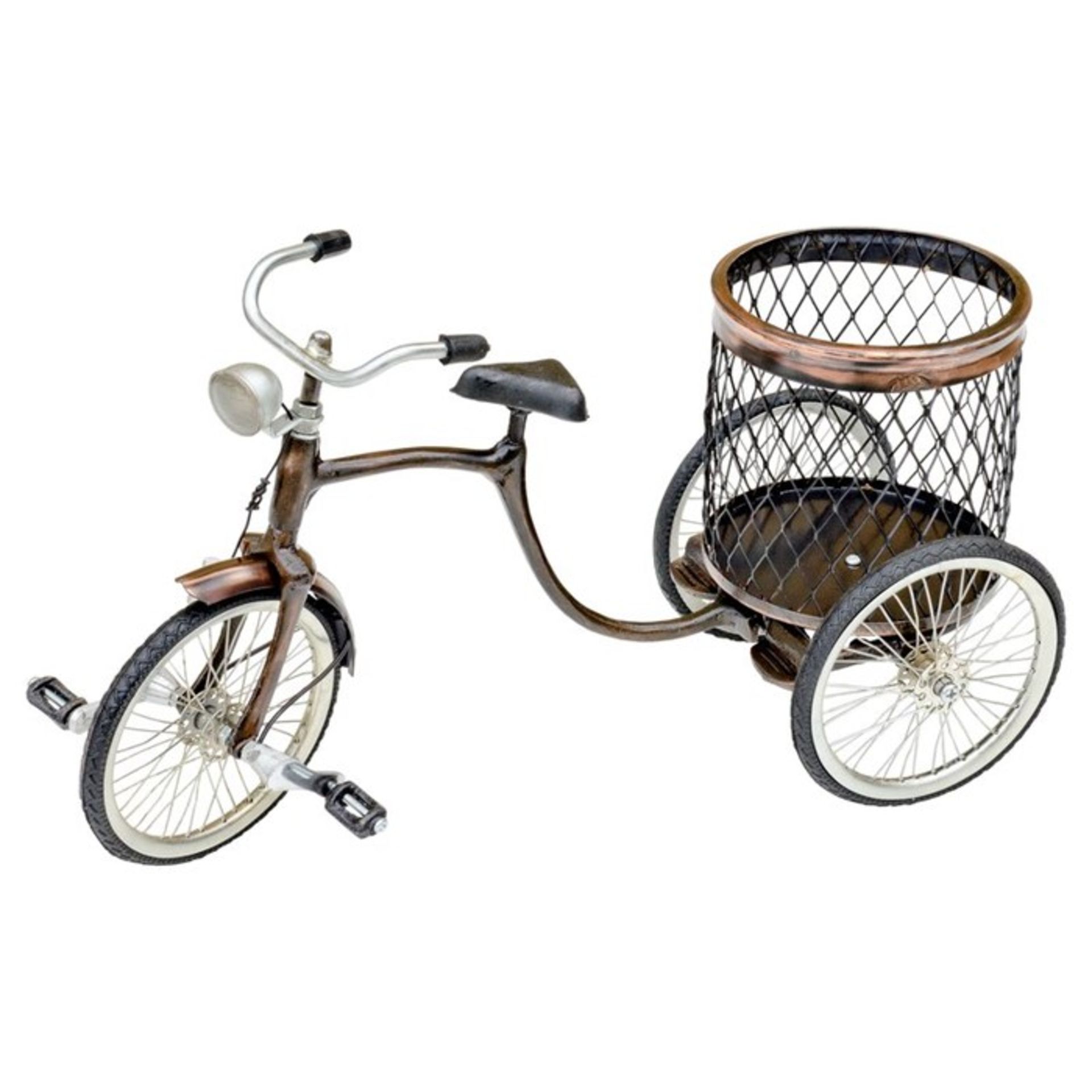 Home Essence, Model Bicycle with Basket - RRP £37.82 (HES8491 - 16101/40) 1D