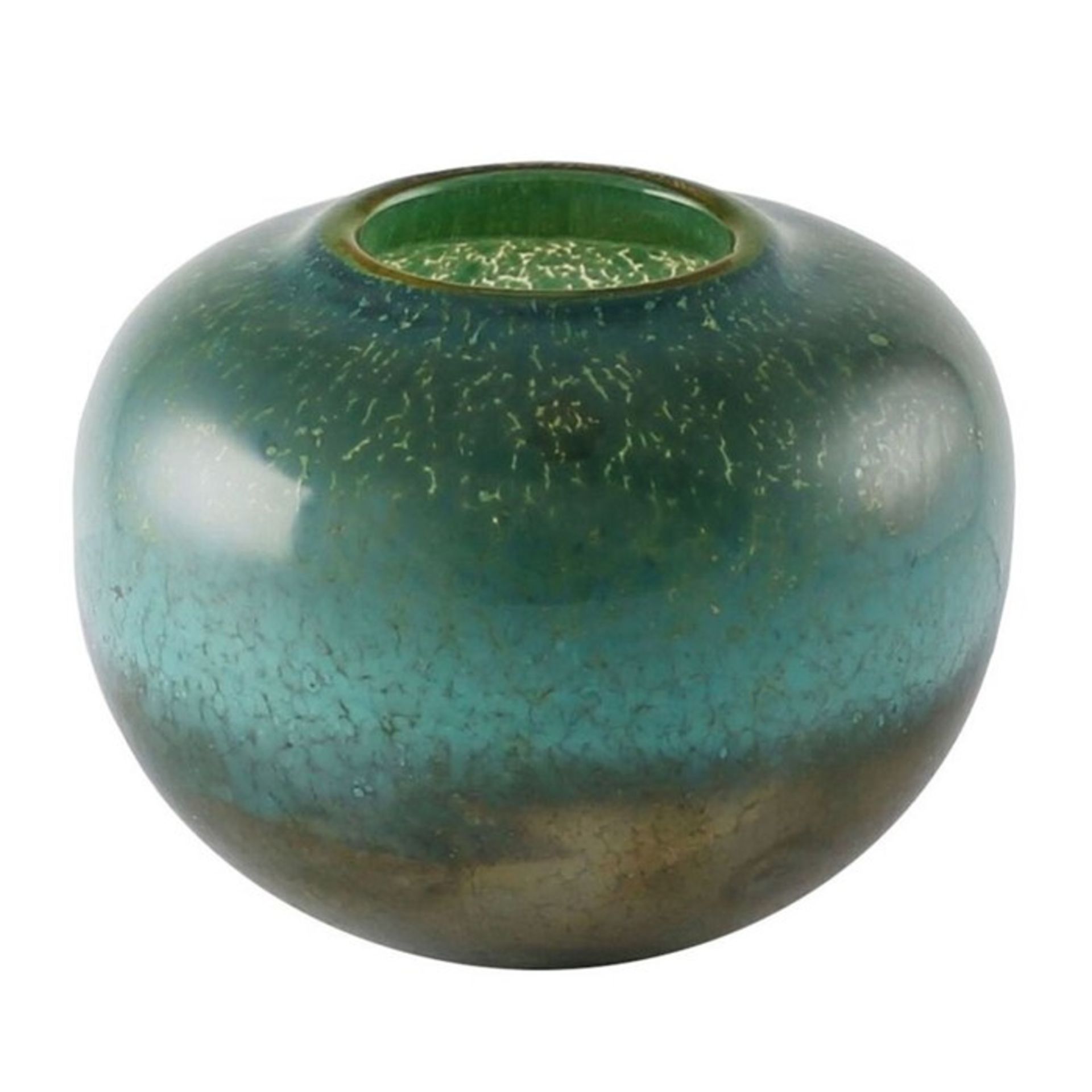 World Menagerie, Gwyneth Table Vase (TURQUOISE/GOLD) - RRP £35.82 (U001271918 - 14009/7) 1B