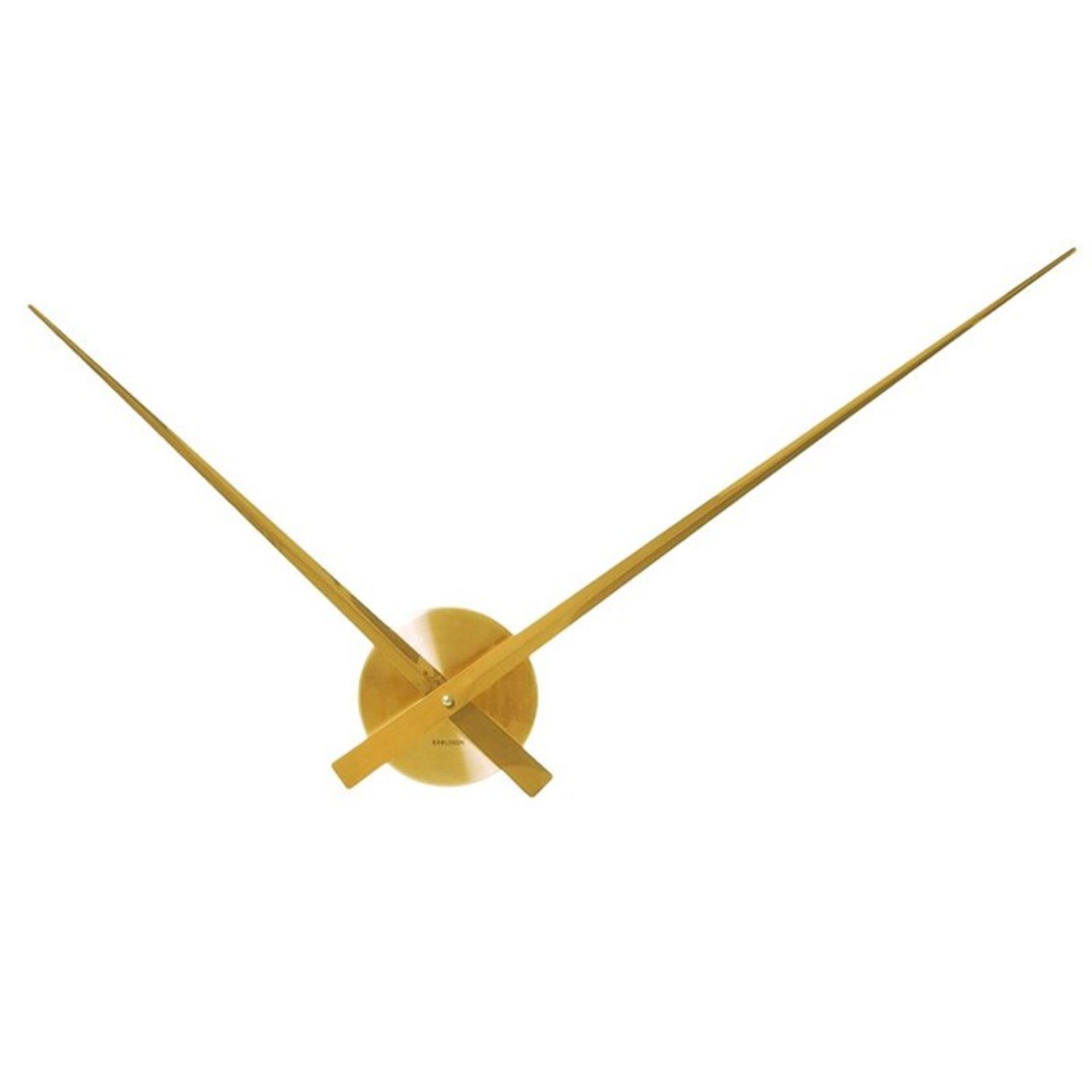 Karlsson, World Class Little Big Time Wall Clock (BRONZE) - RRP £51.99 (OXE1618 - 14009/46) 2D