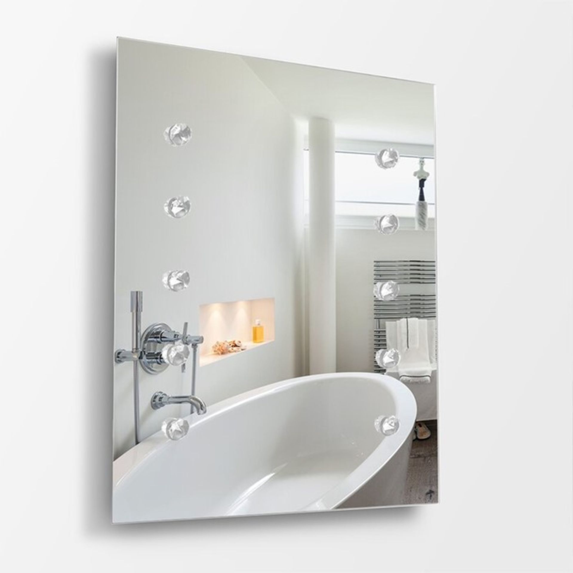 Rosdorf Park, Gorman Bathroom Mirror x2 - RRP £36.99 (MSUN3984 - 16101/46 - 16101/48) 1A