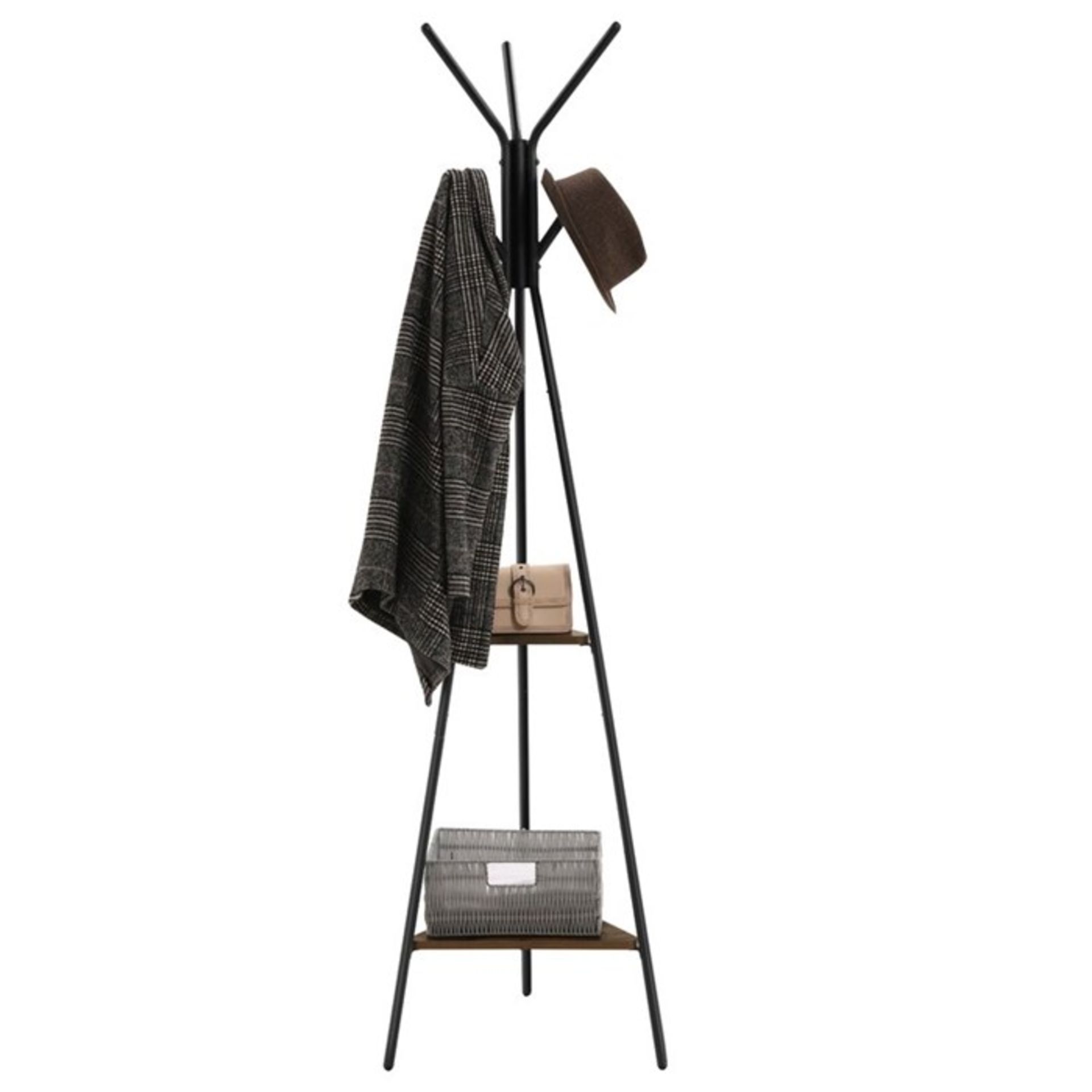 Fjørde & Co,Jasmyn Coat Stand (BLACK) - RRP £52.99 (FANX1057 -18546/1) 4B