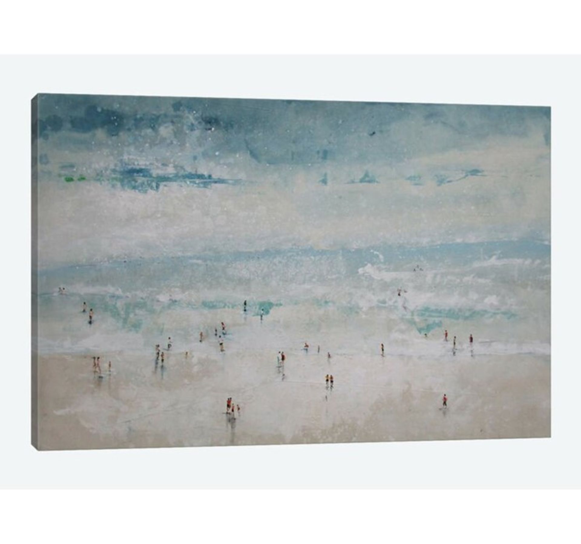 Beachcrest Home,'The Beach' by Claudio Missagia Graphic Art Print on Wrapped Canvas - RRP £75.99 (