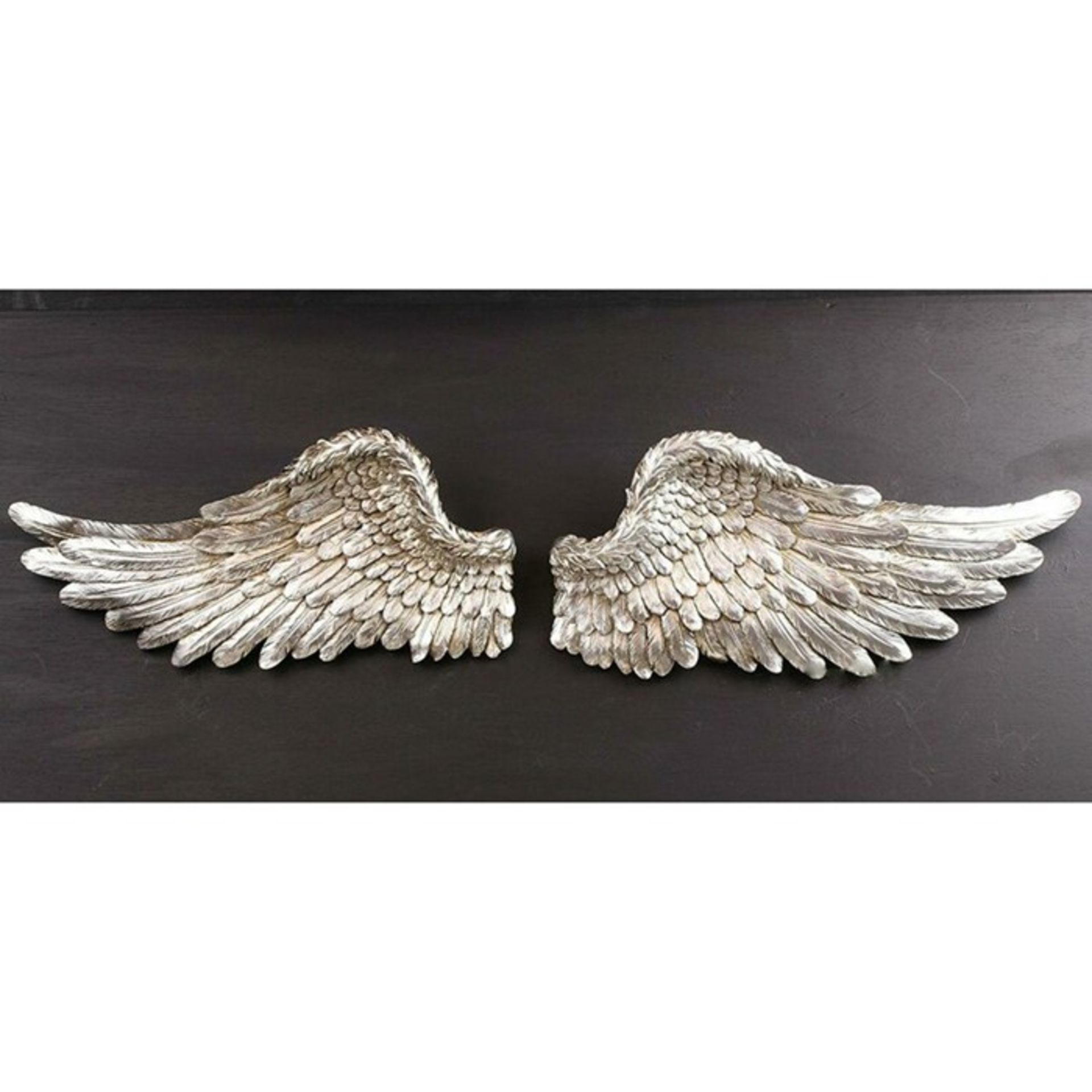 Rosdorf Park,Daisy Small Angel Wings Wall Sculpture (WHITE)(20CM) - RRP £54.99 (GDML1000 -17619/6)