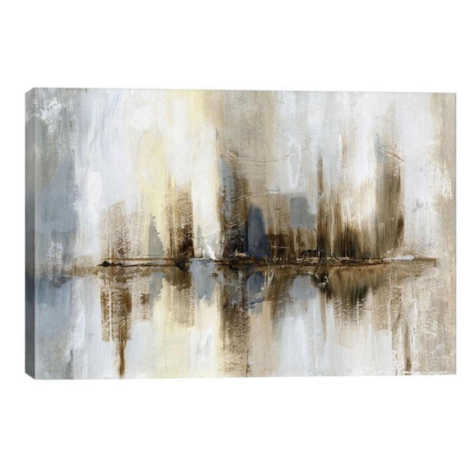 East Urban Home,'Harbour Lights' by Nan Print on Wrapped Canvas - RRP £82.99 (BRBE2262 -17619/9) 2G