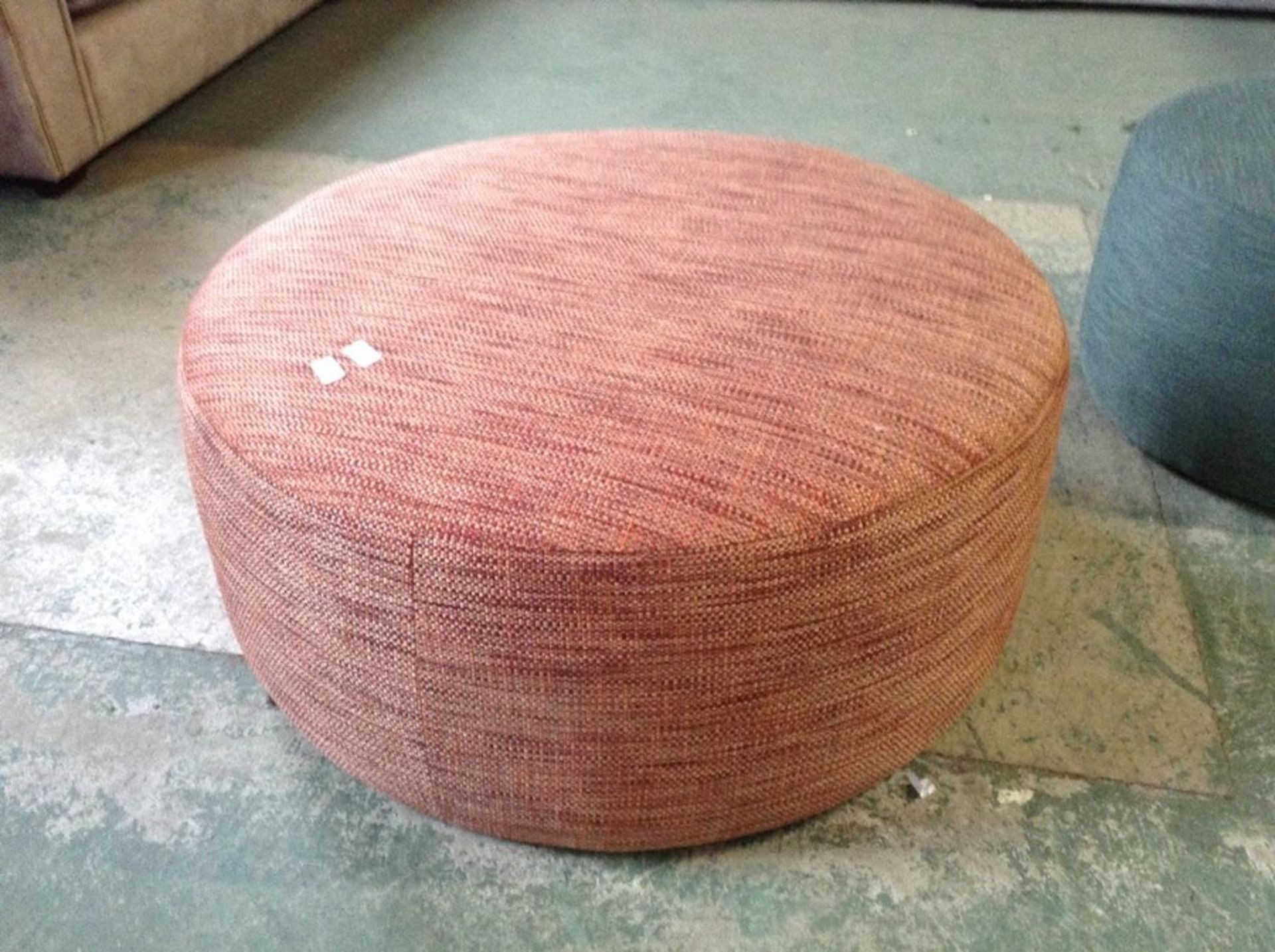 COPPER LARGE ROUND FOOTSTOOL