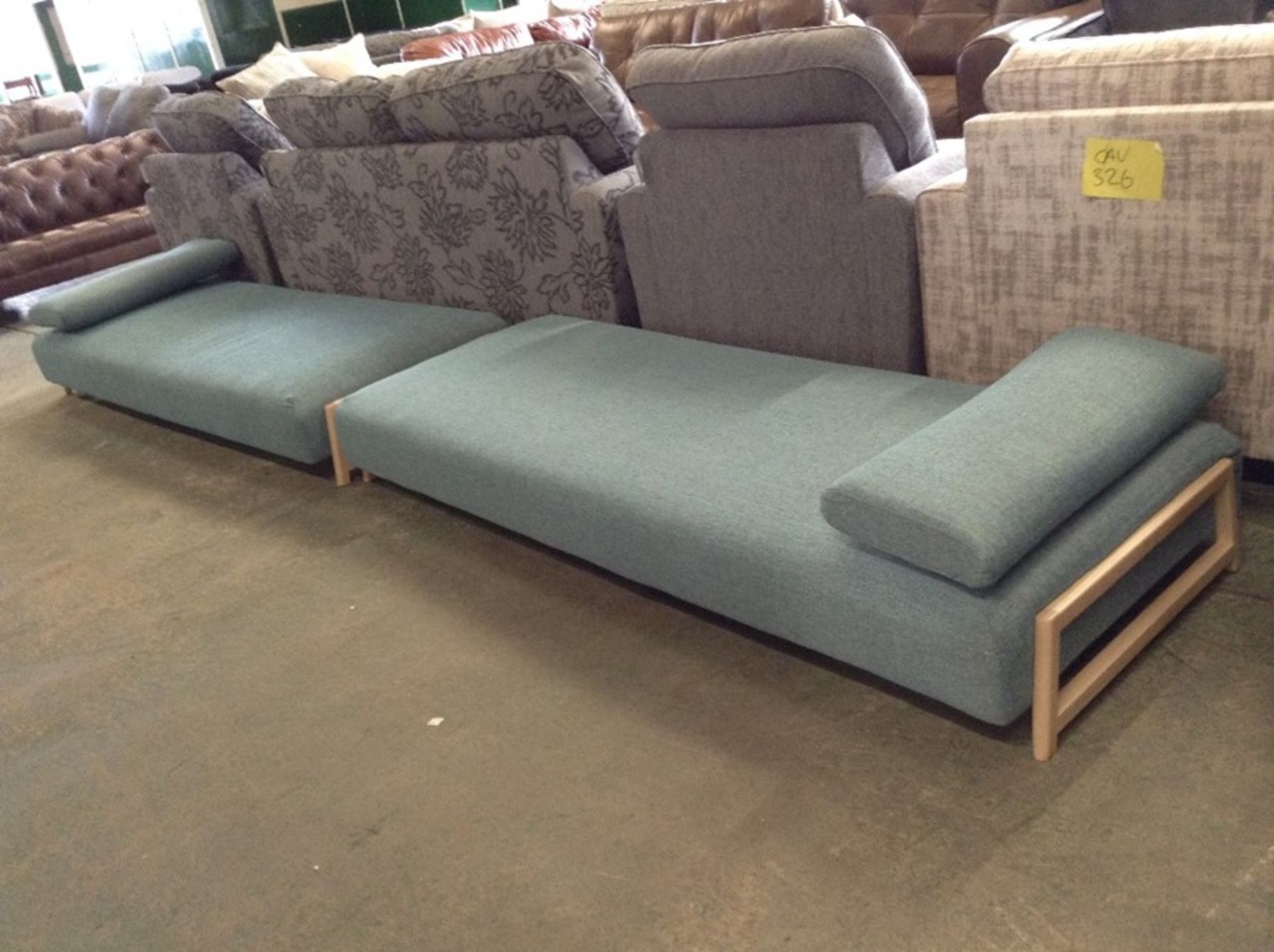 RILEY TEAL SOFABED (SFL083)