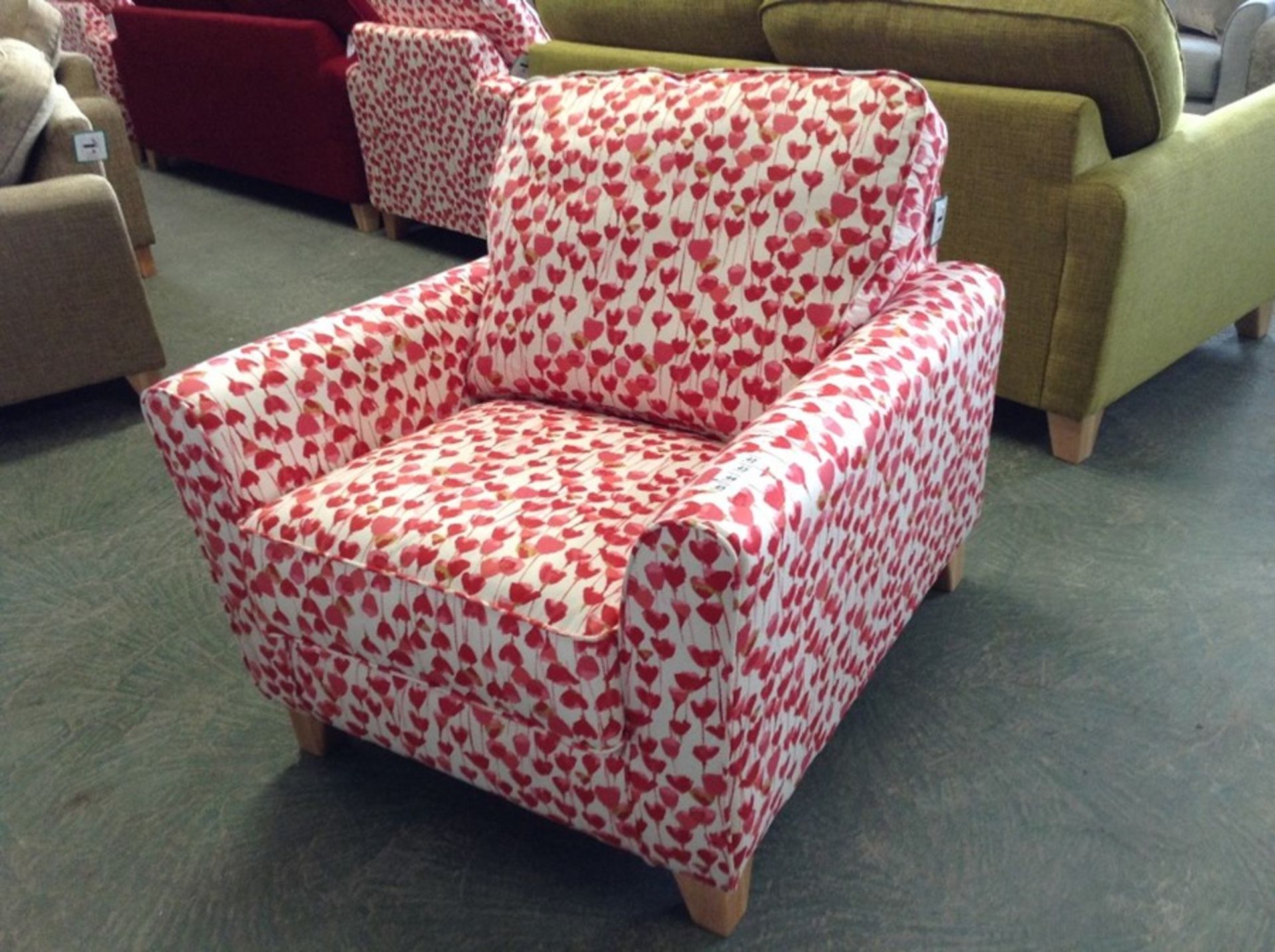 MELBOURNE CHAIRS,TULIPPA RED (SFL115)