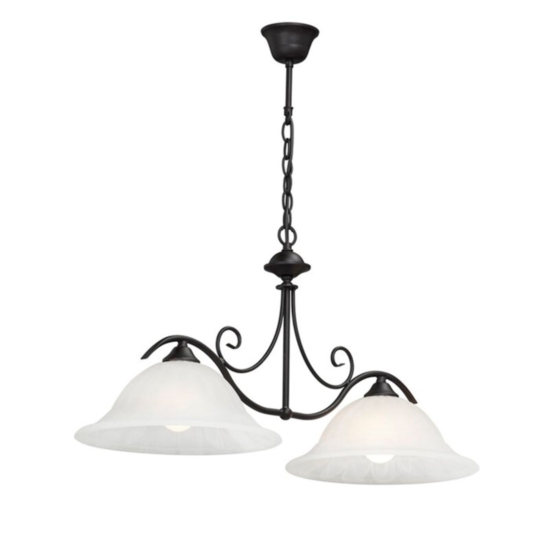 Marlow Home Co. Crestshire 2-Light Shaded Chandeli