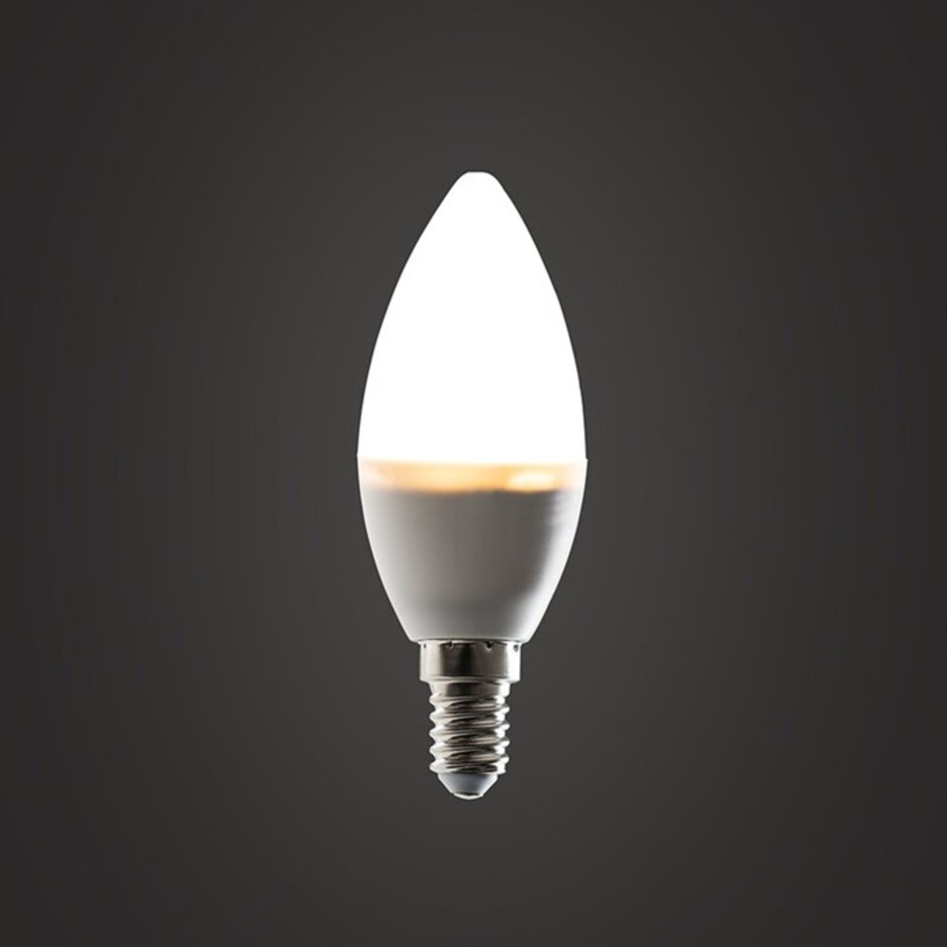 MiniSun,4W E14 LED Candle Light Bulb Frosted - RRP £9.56 (MSUN1682 - 9473/93) 6D