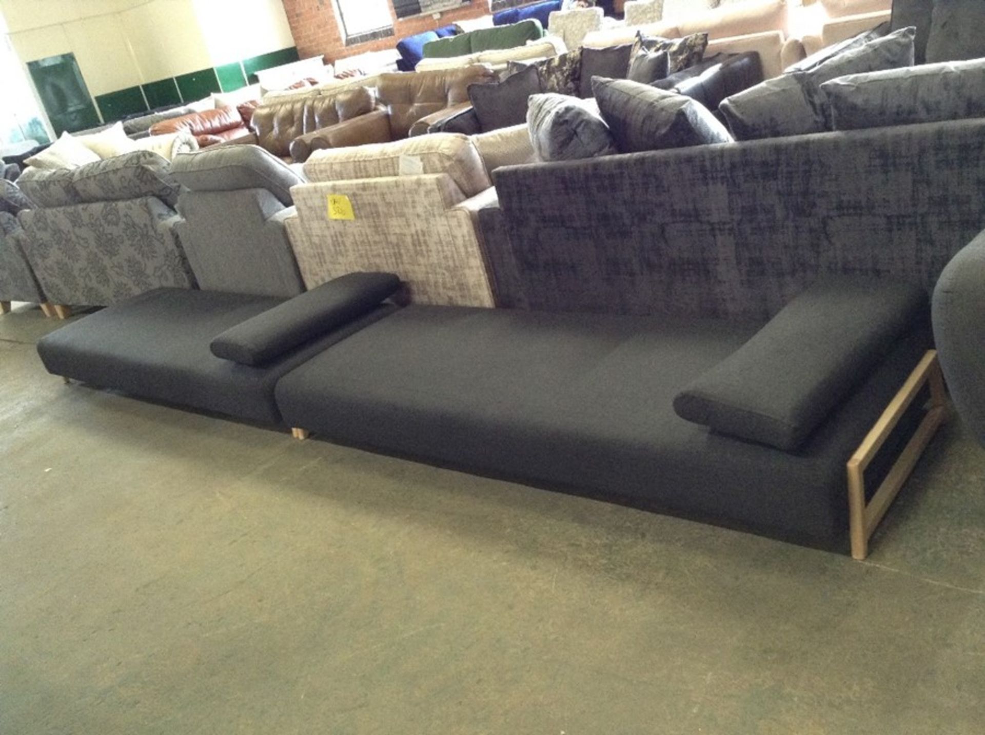 SAGA CHARCOAL SOFABED (SFL084)