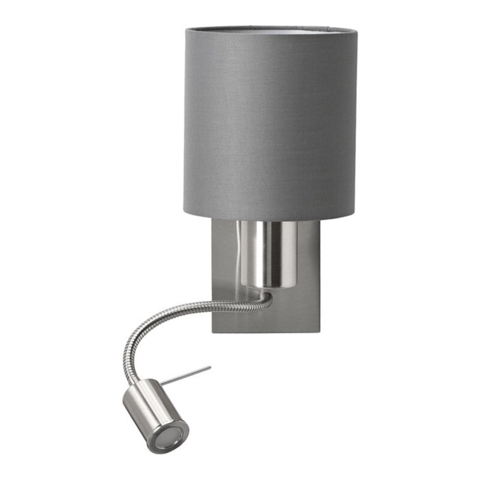 Eglo, Pasteri 2-Light LED Armed Sconce (TAUPE) - RRP £41.59 (EGF6768 - 11108/71) 4C