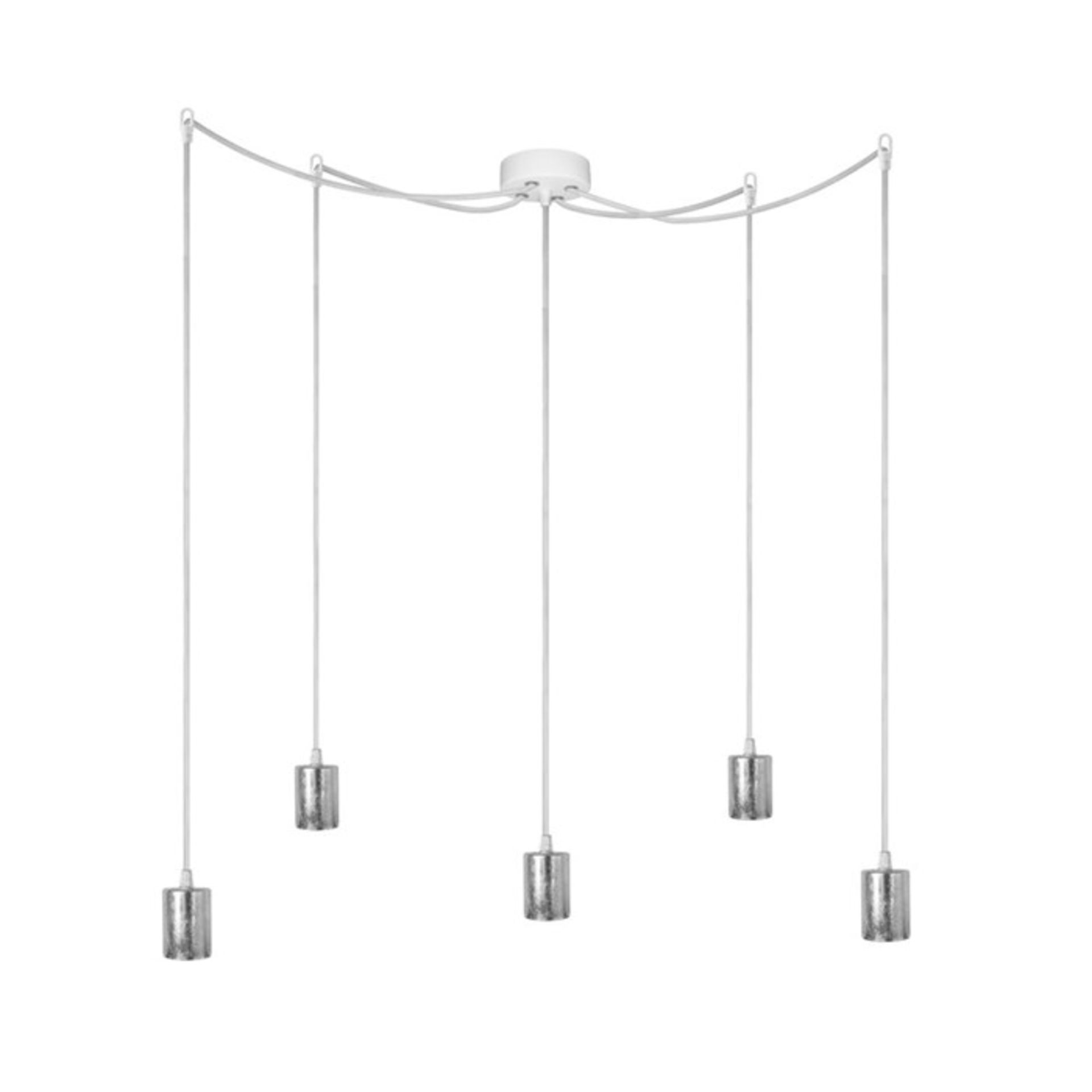 Mercury Row, Grund 5-Light Cluster Pendant (BLACK & COPPER) - RRP £106.99 (BBBA1013 - 11108/8) 5C