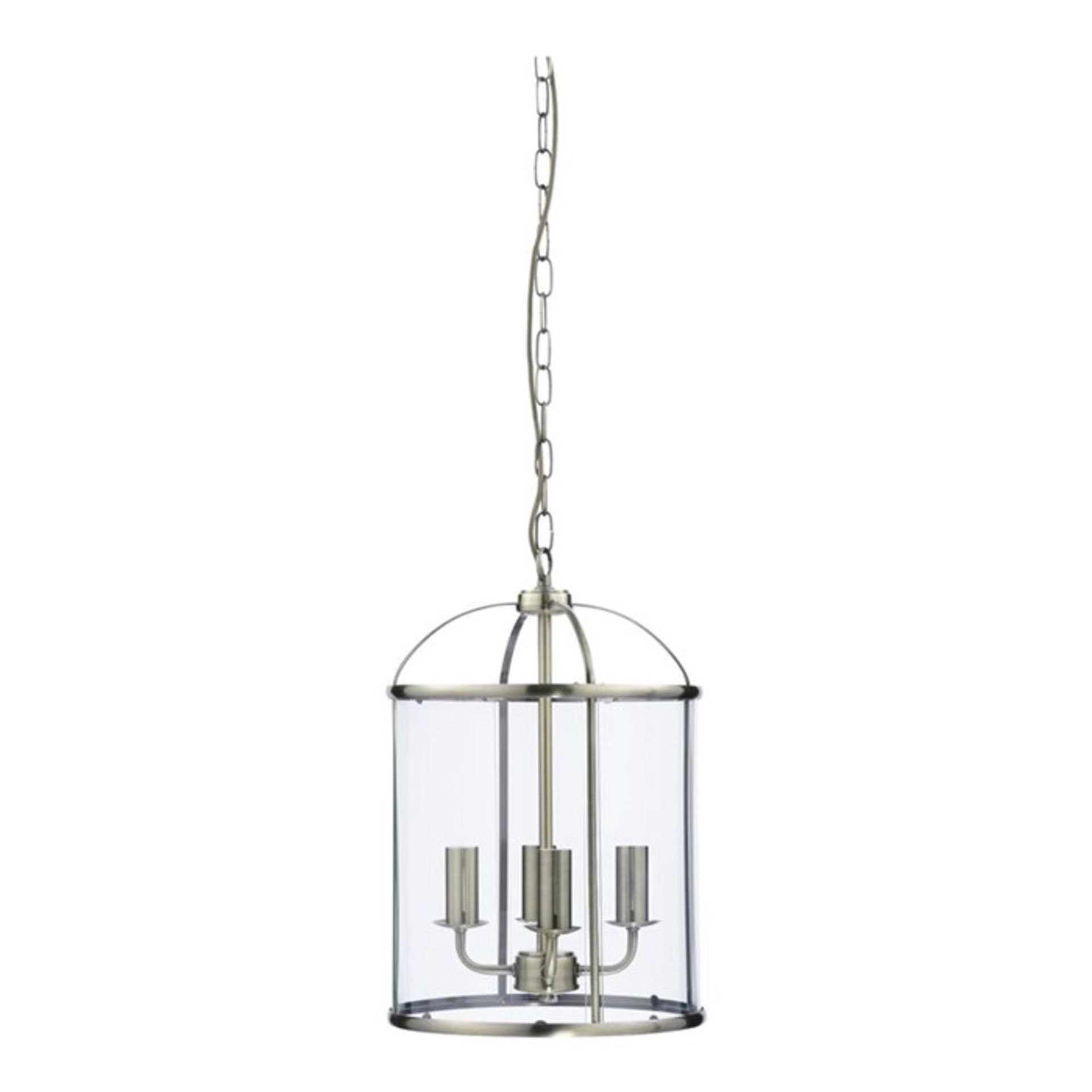 Endon Lighting, Lambeth 4-Light Lantern Pendant (ANTIQUE BRASS) - RRP £18.82 (UEL5054 - 11108/15)