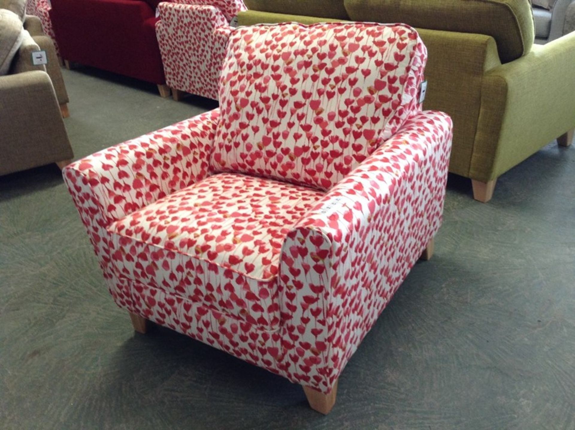 MELBOURNE CHAIRS,TULIPPA RED (SFL114)