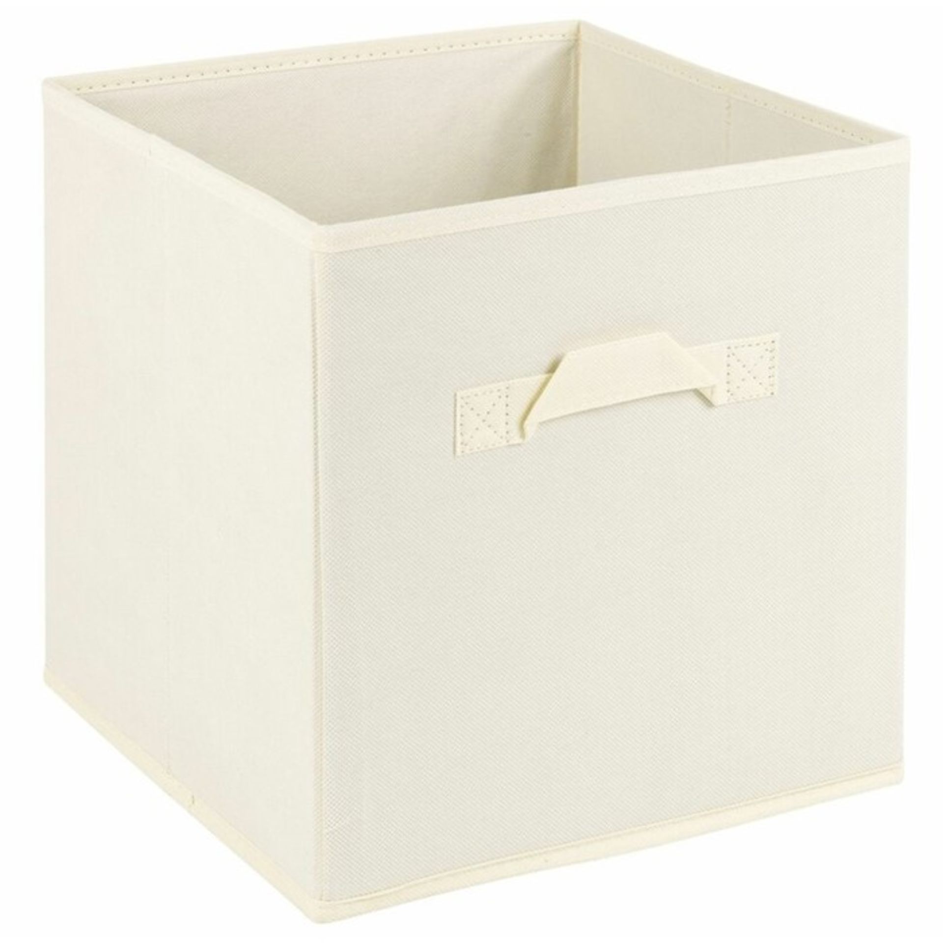 Wayfair Basics, Fabric Cube (SET OF 4)(GREEN)(27X27X27CM) - RRP £17.99 (WLDK1908 - 16642/17) 1C