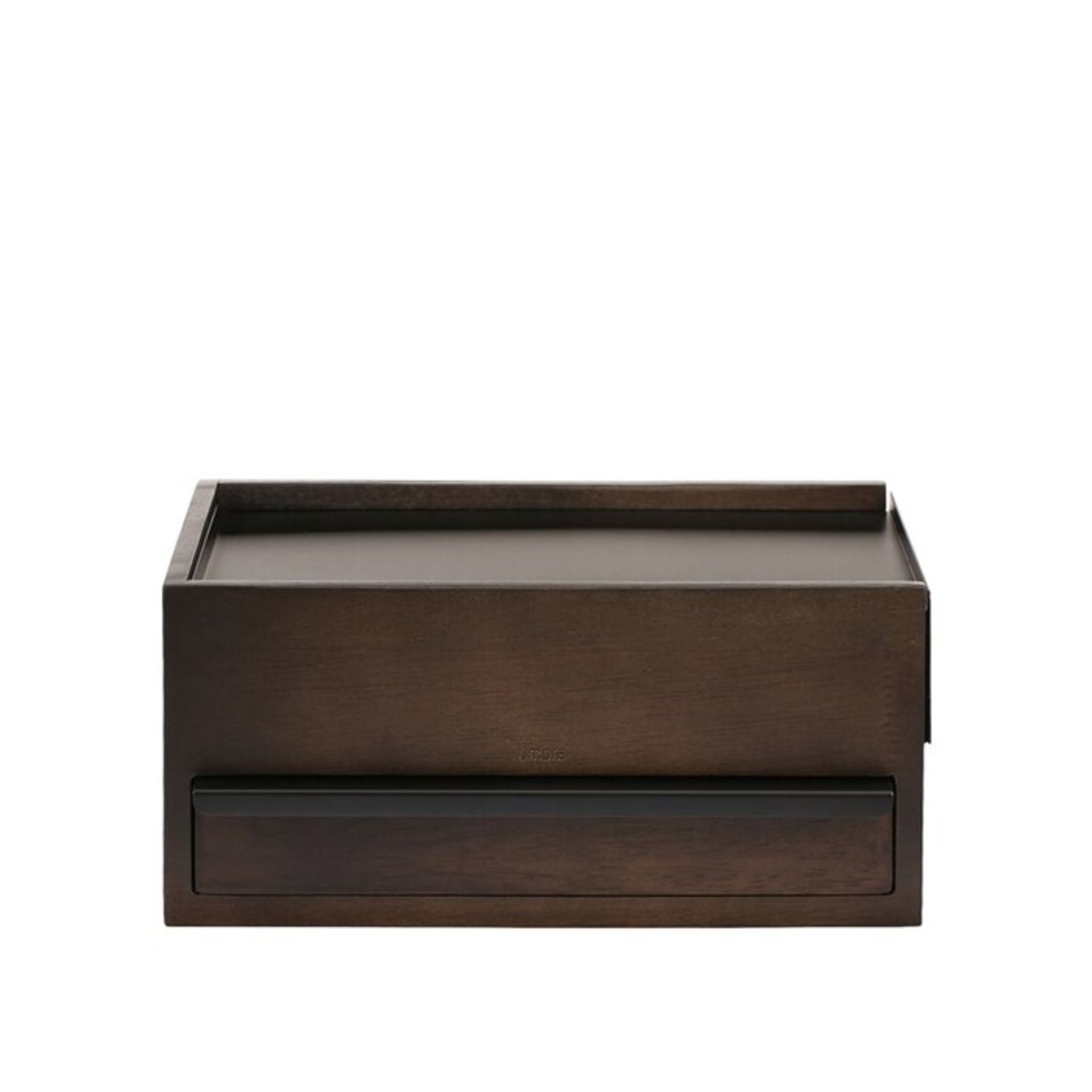 Umbra, Stowit Wood Organiser Box (BLACK & WALNUT) - RRP £63.99 (UMBA1084 - 18884/34) 2F