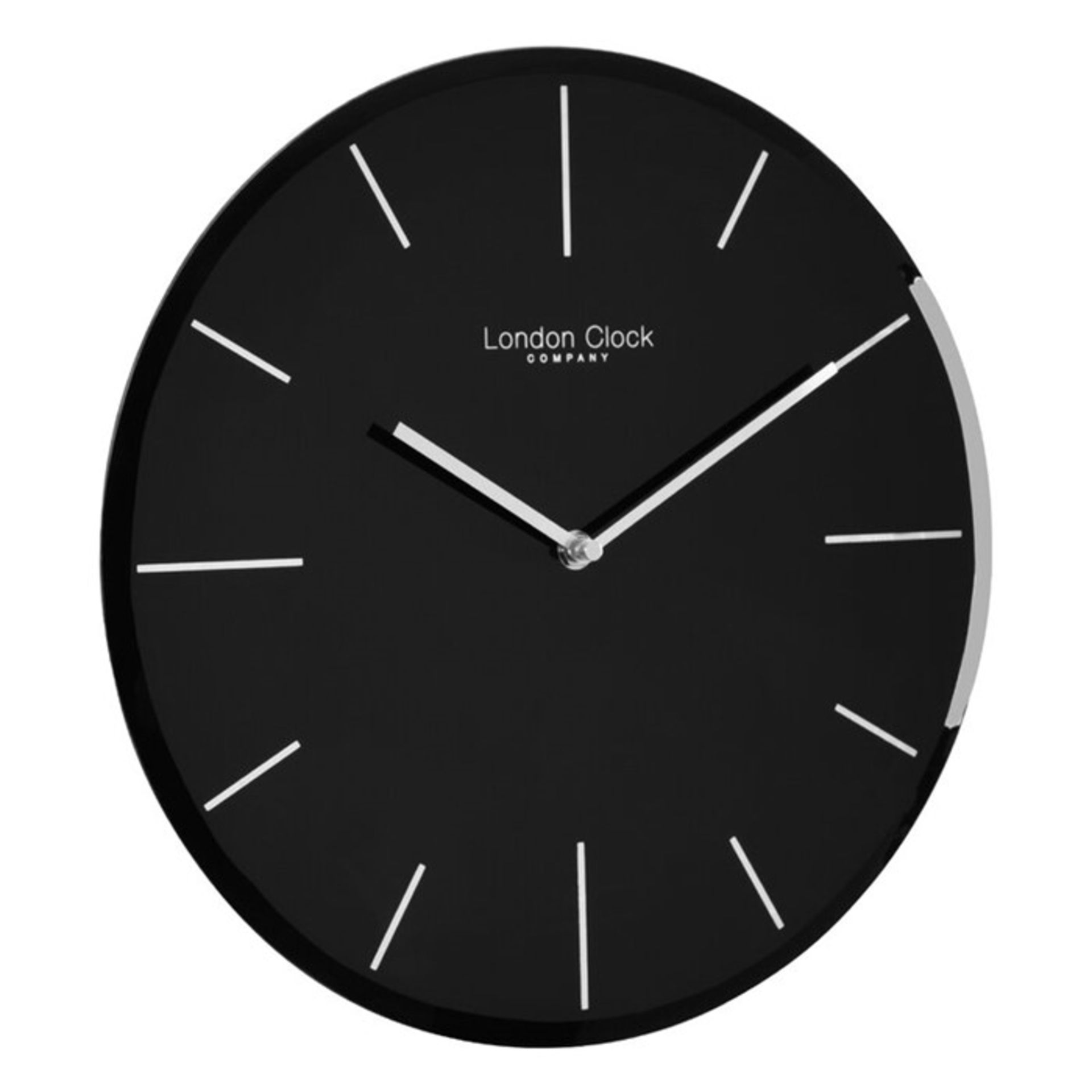 London Clock Company, 35cm Wall Clock (WHITE) - RRP £25.82 (LDC10049 - 14436/2) 3G