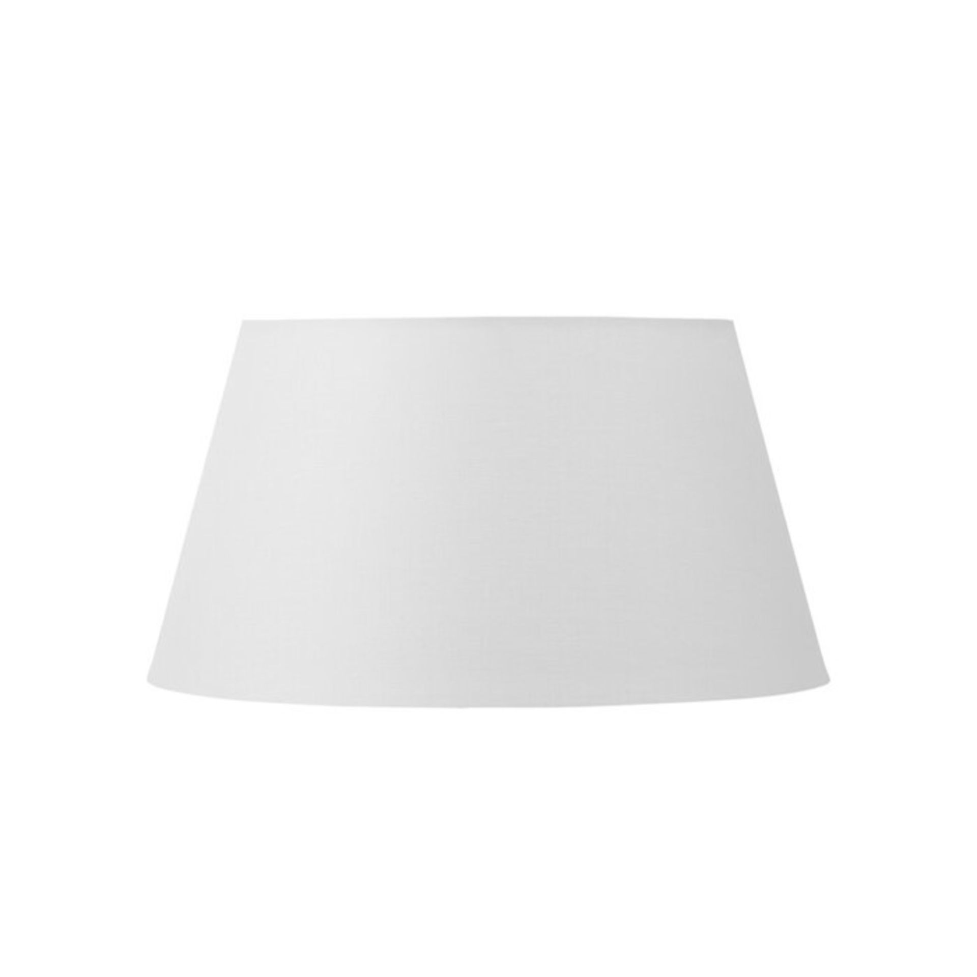 Brambly Cottage, 35cm Linen Empire Lamp Shade (WHITE) - RRP £26.99 (NAVE4886 - 18858/21) 7F