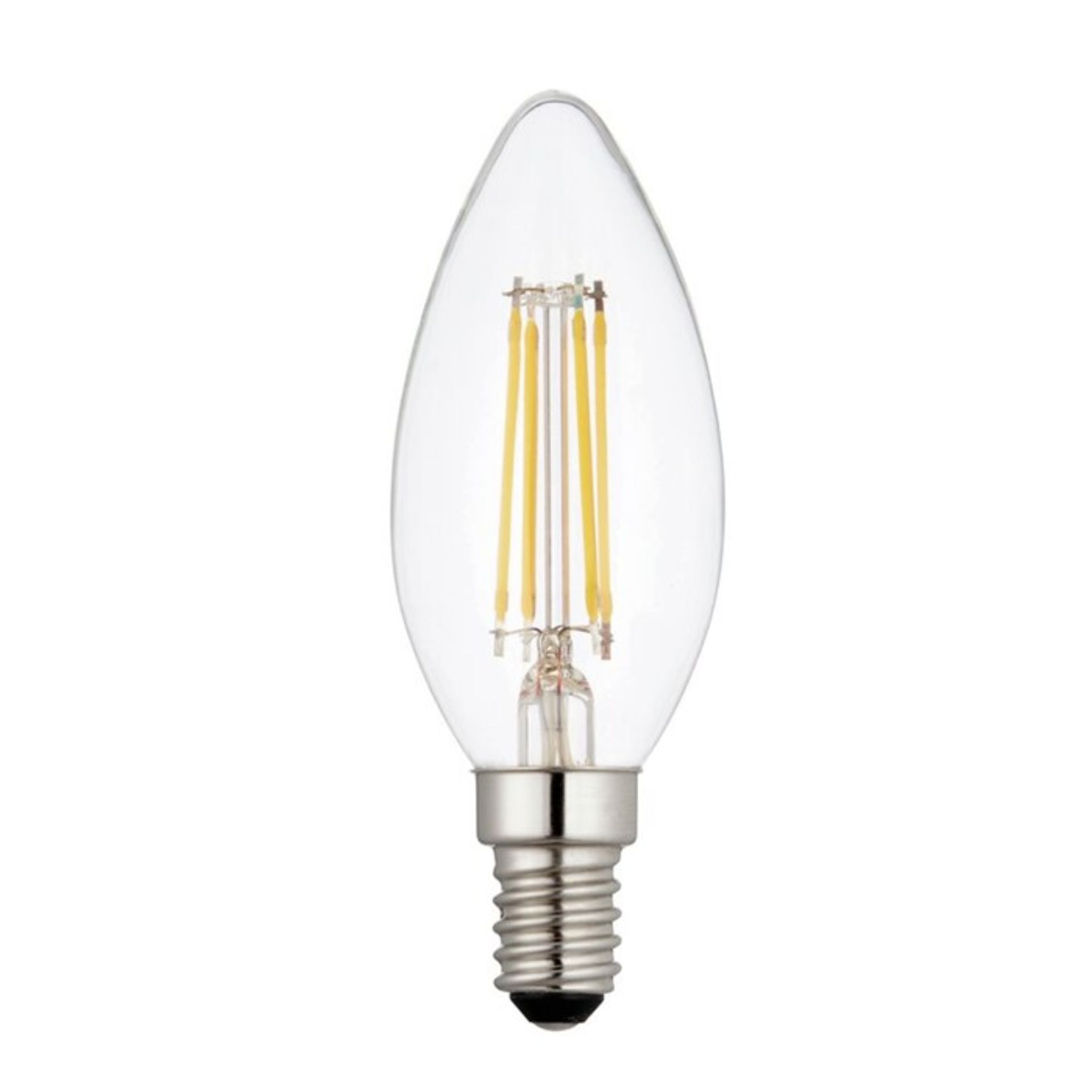 Symple Stuff, 4W LED E14 Candle Vintage Light Bulb X6 - RRP £5.45 (UEL10296 - 18254/1 - 18254/7 -